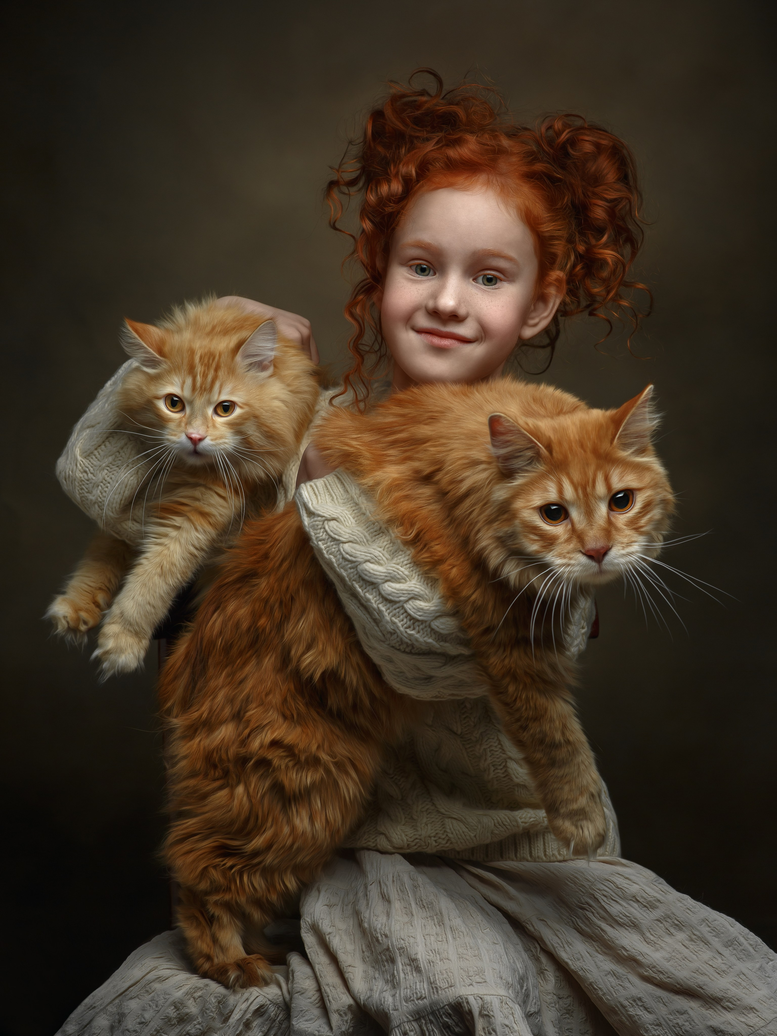 Детский художественный портрет. Семейный и детский фотограф Новосибирск Ольга Казакова. Съёмки в муке