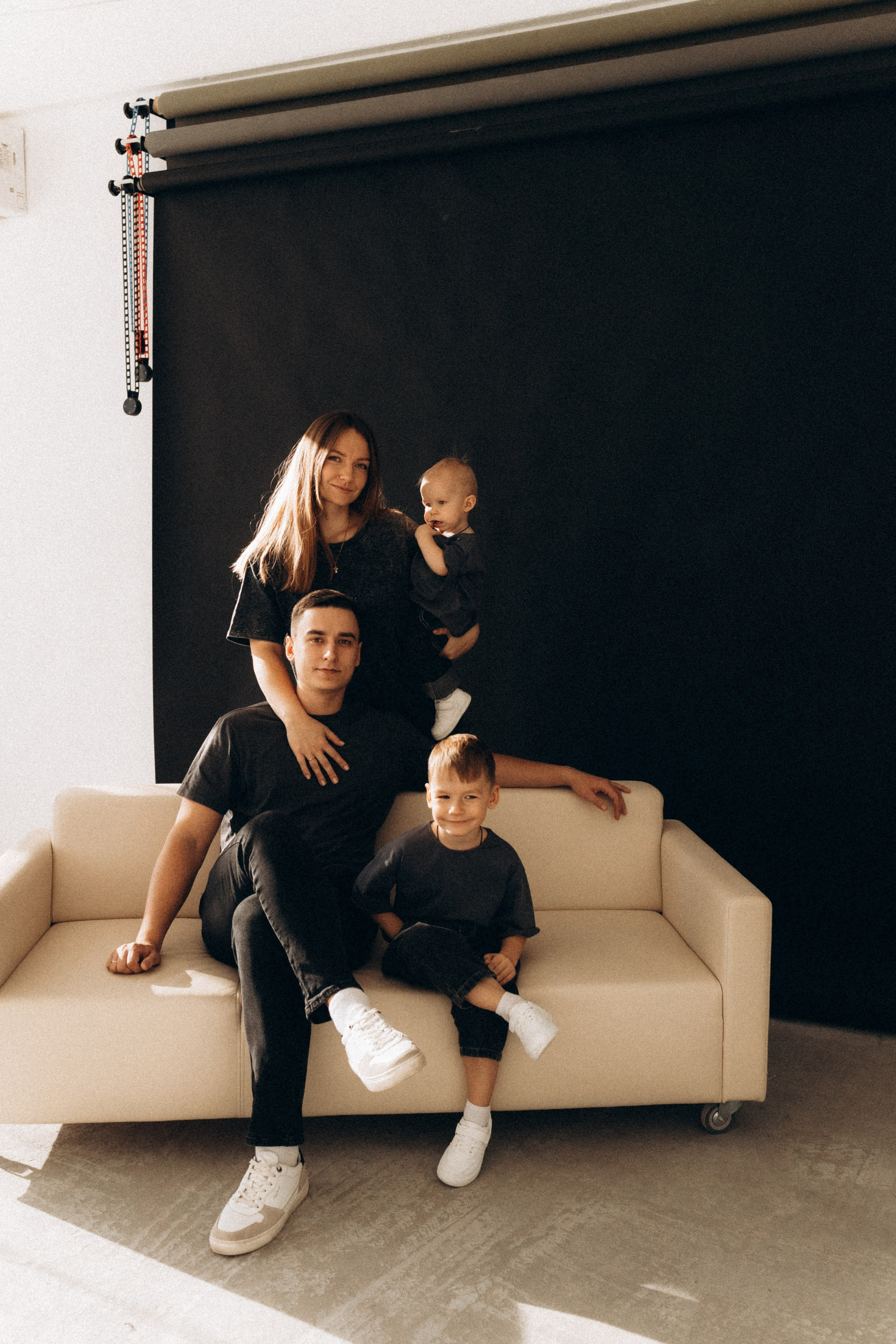 Ксюша, Саша, Тимоша и Мирон