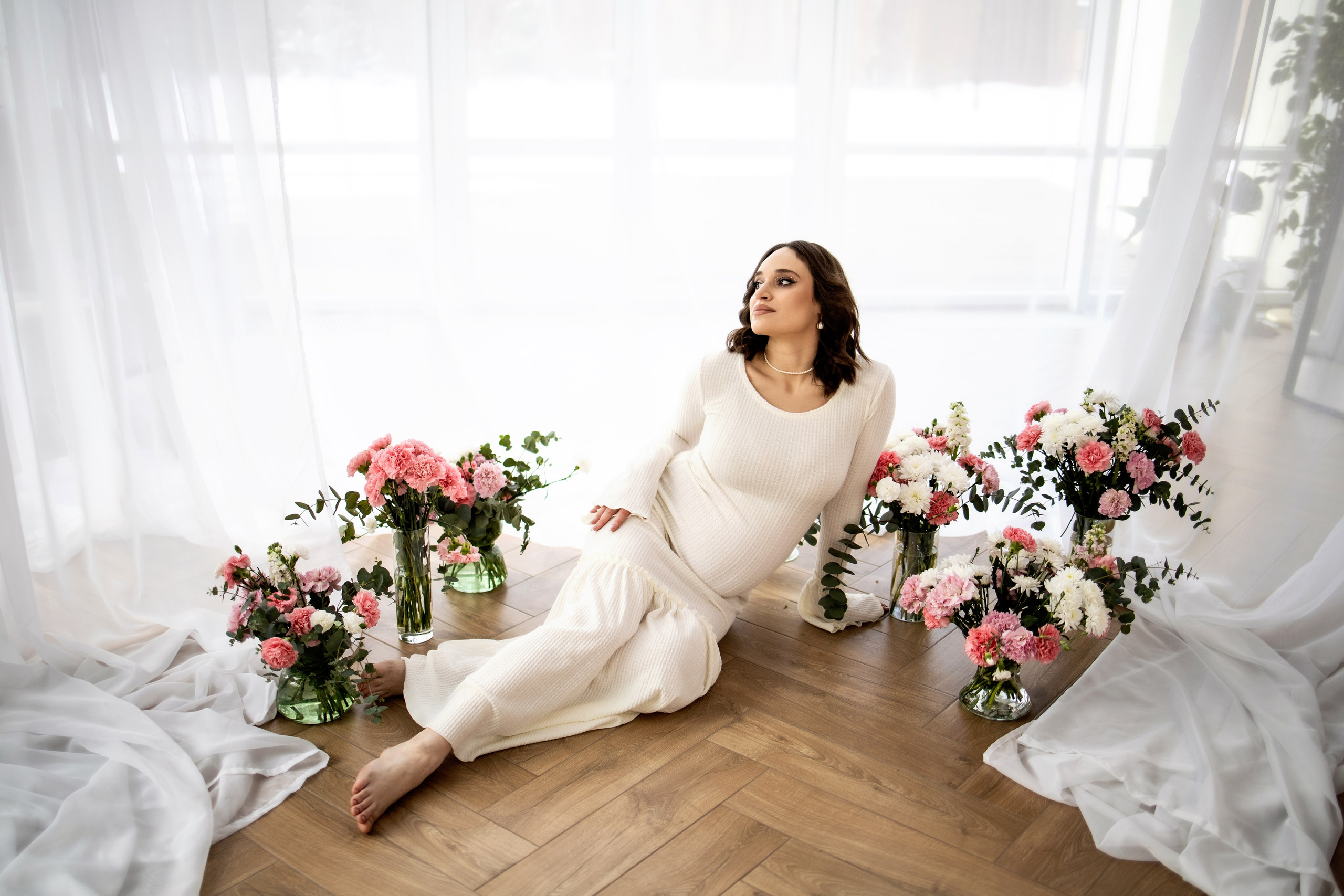 Вова, Диана и Вероника в ожидании. Фотограф Надежда Лукьянова