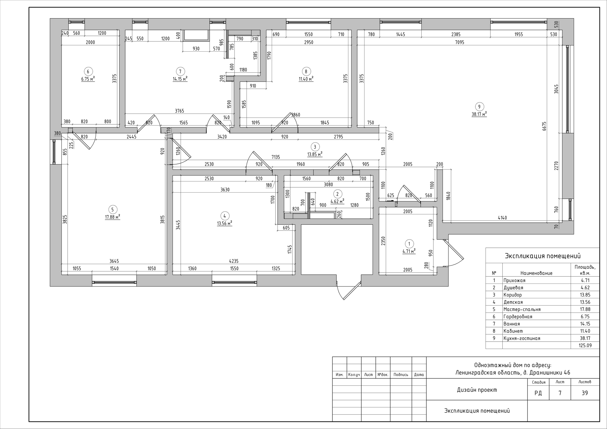 Загородный дом Дизайнер Лиза Белякова. Студия обмеров и проектирования