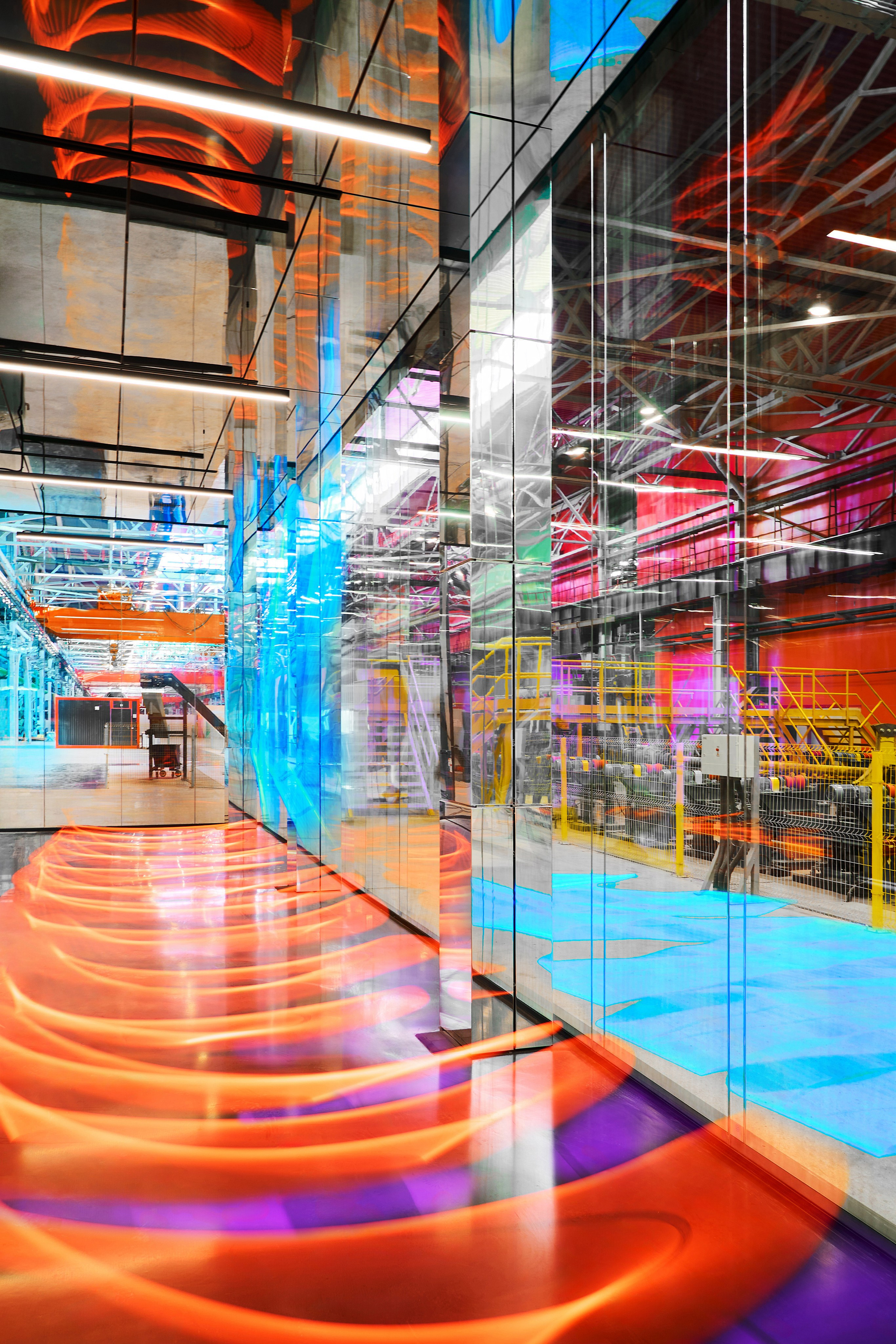 Волжский трубный завод. Фотограф Никита Барановский