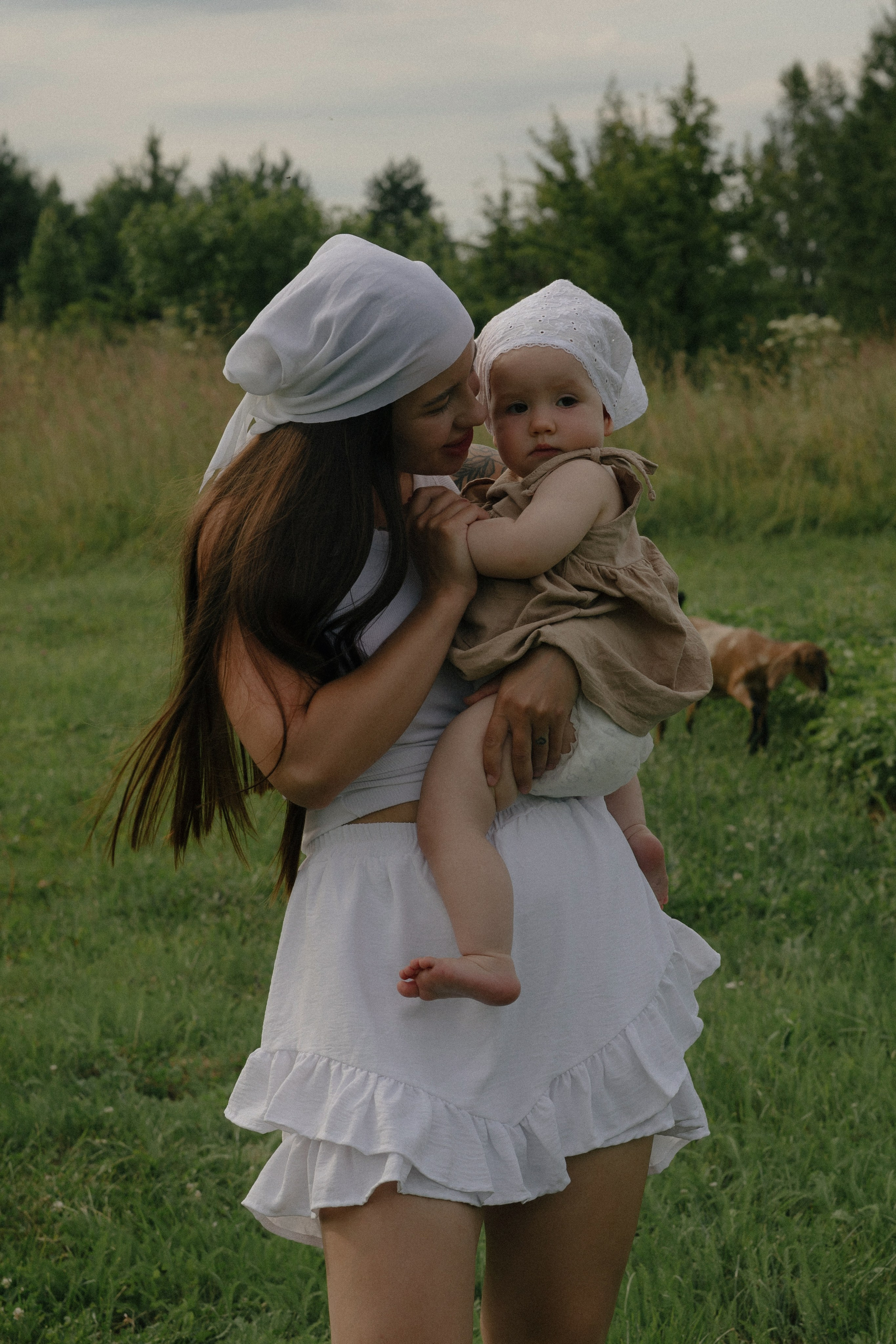 Таня и Тася в деревне. Дубинкина Екатерина Фотограф Рязань, Москва