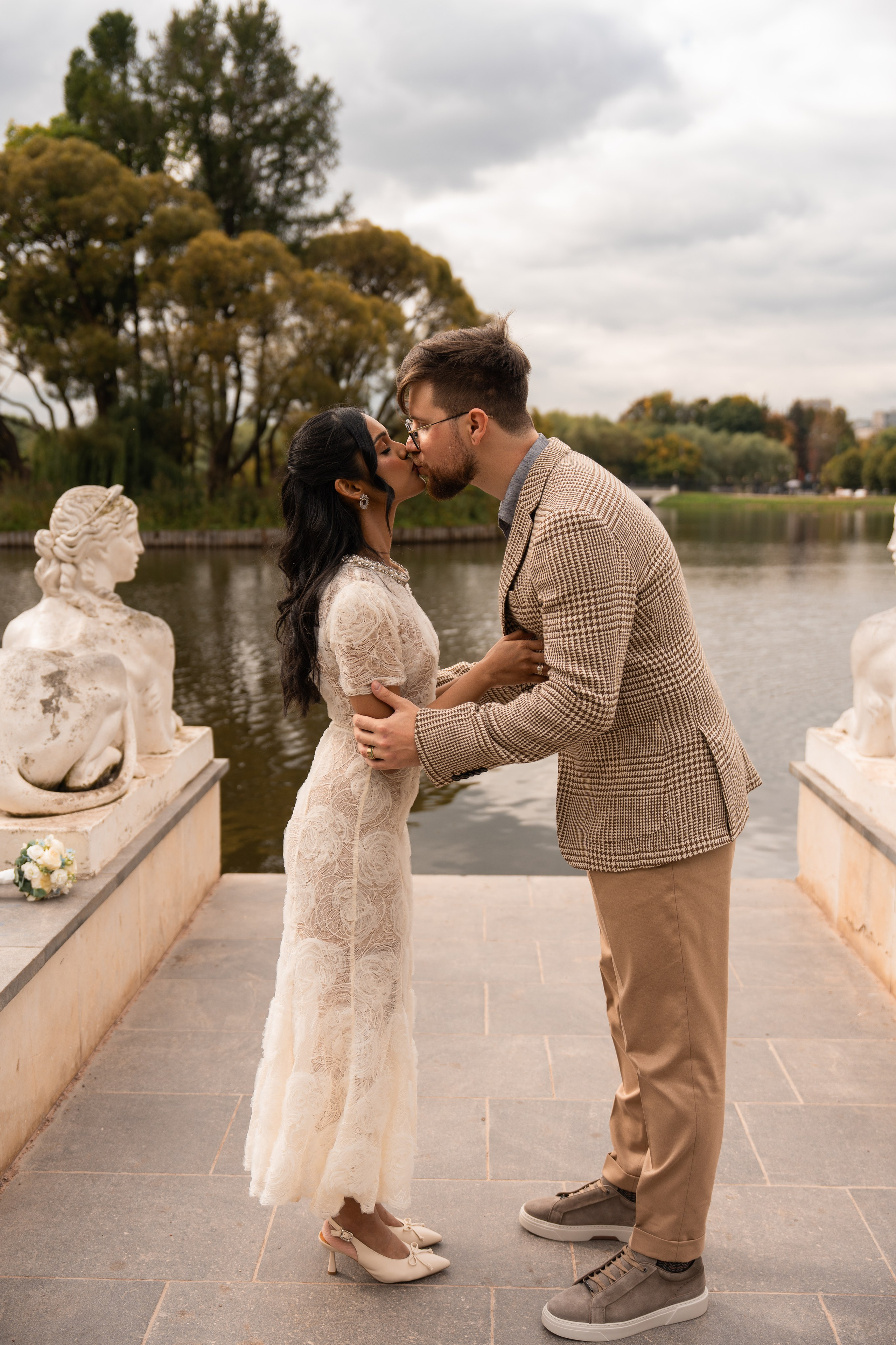 Максим и Харша, Царицыно. Свадебный фотограф в Москве Анна Полушина