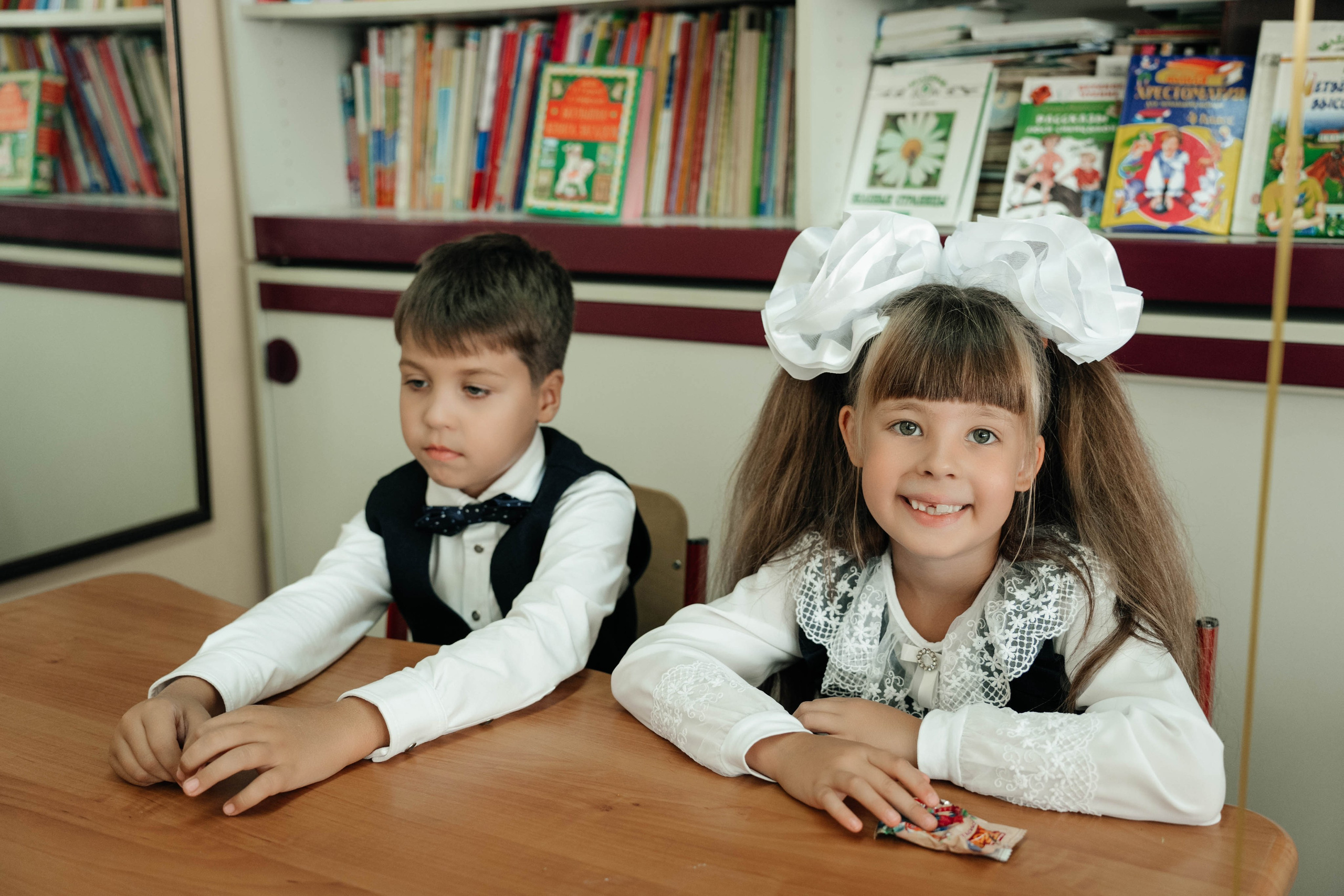 1 сентября, 1-й класс. Свадебный фотограф Москва Александра Аверкова