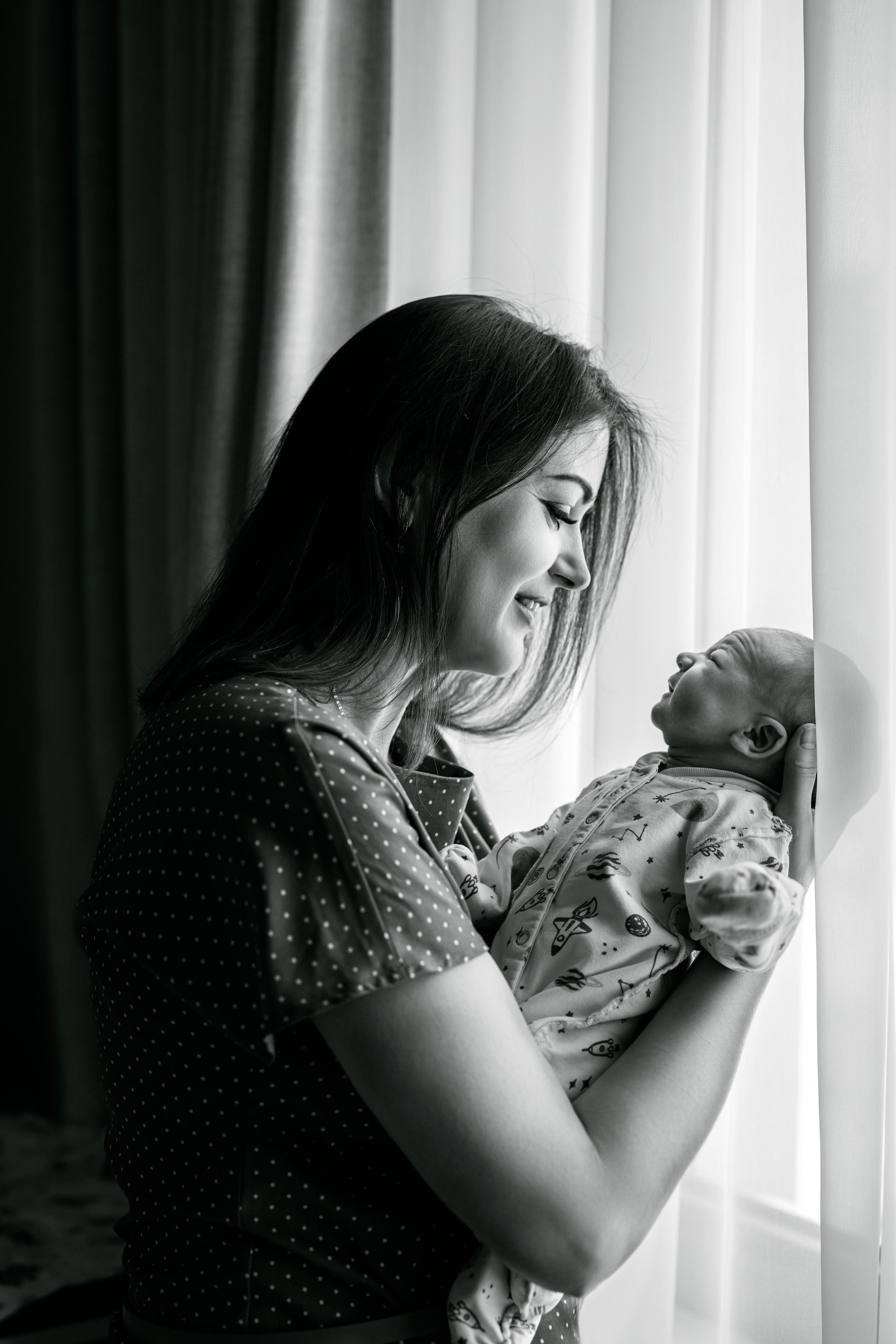 Выписка из роддома. Семейный и детский фотограф в Москве Орешина Юлия