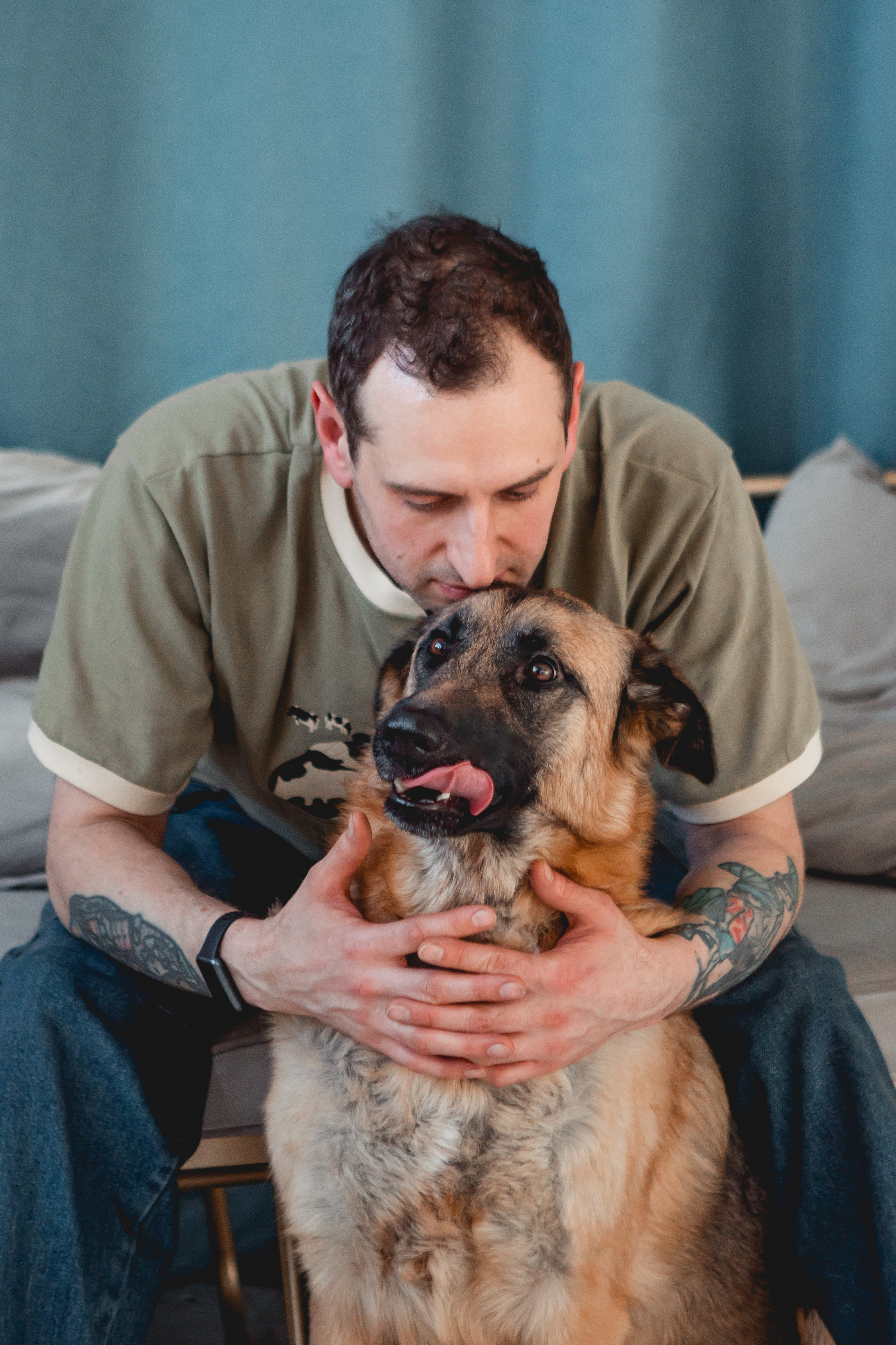 Игорь и Лора. Семейный фотограф анималист Мария Крючкова