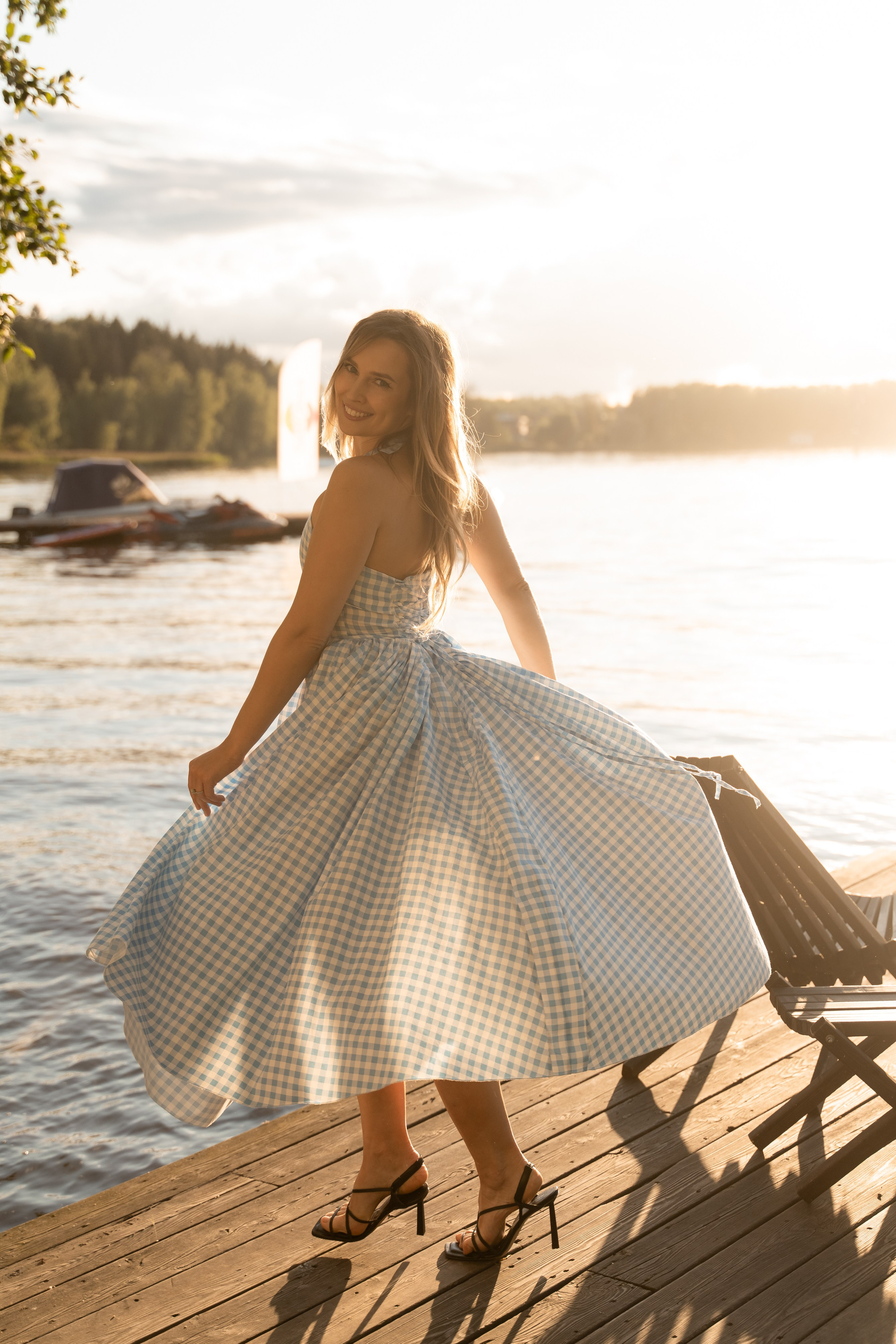 Летний день рождения Лены в яхт-клубе. Портретный и свадебный фотограф Алла Карени Москва