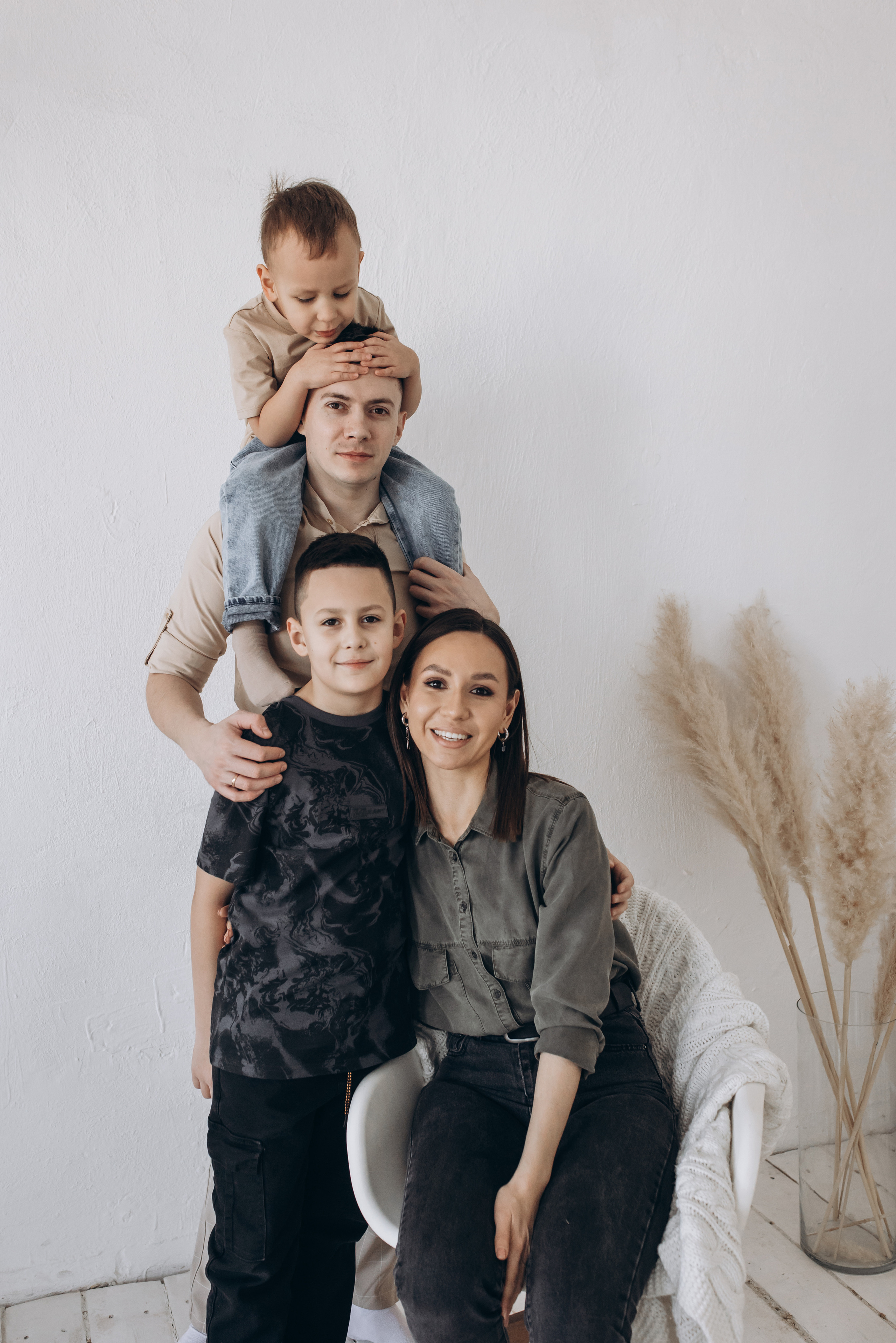 Настя, Сергей, Кирилл, Ян. Семейный, свадебный фотограф в Чите Екатерина Мельникова