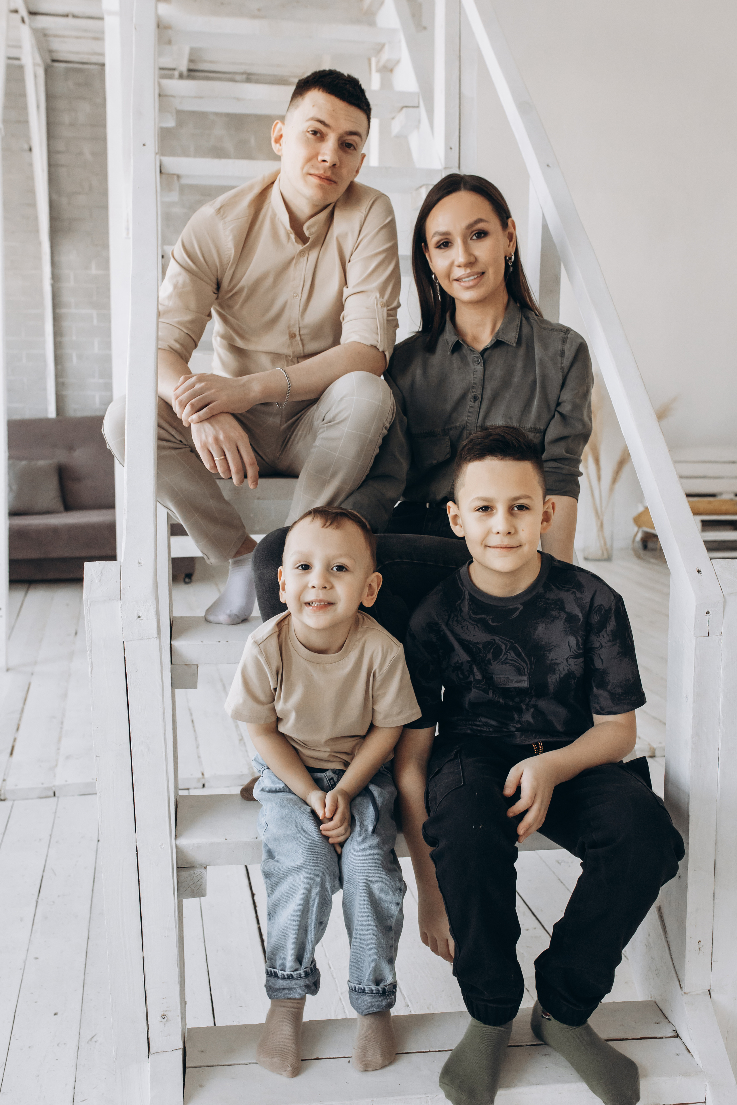 Настя, Сергей, Кирилл, Ян. Семейный, свадебный фотограф в Чите Екатерина Мельникова