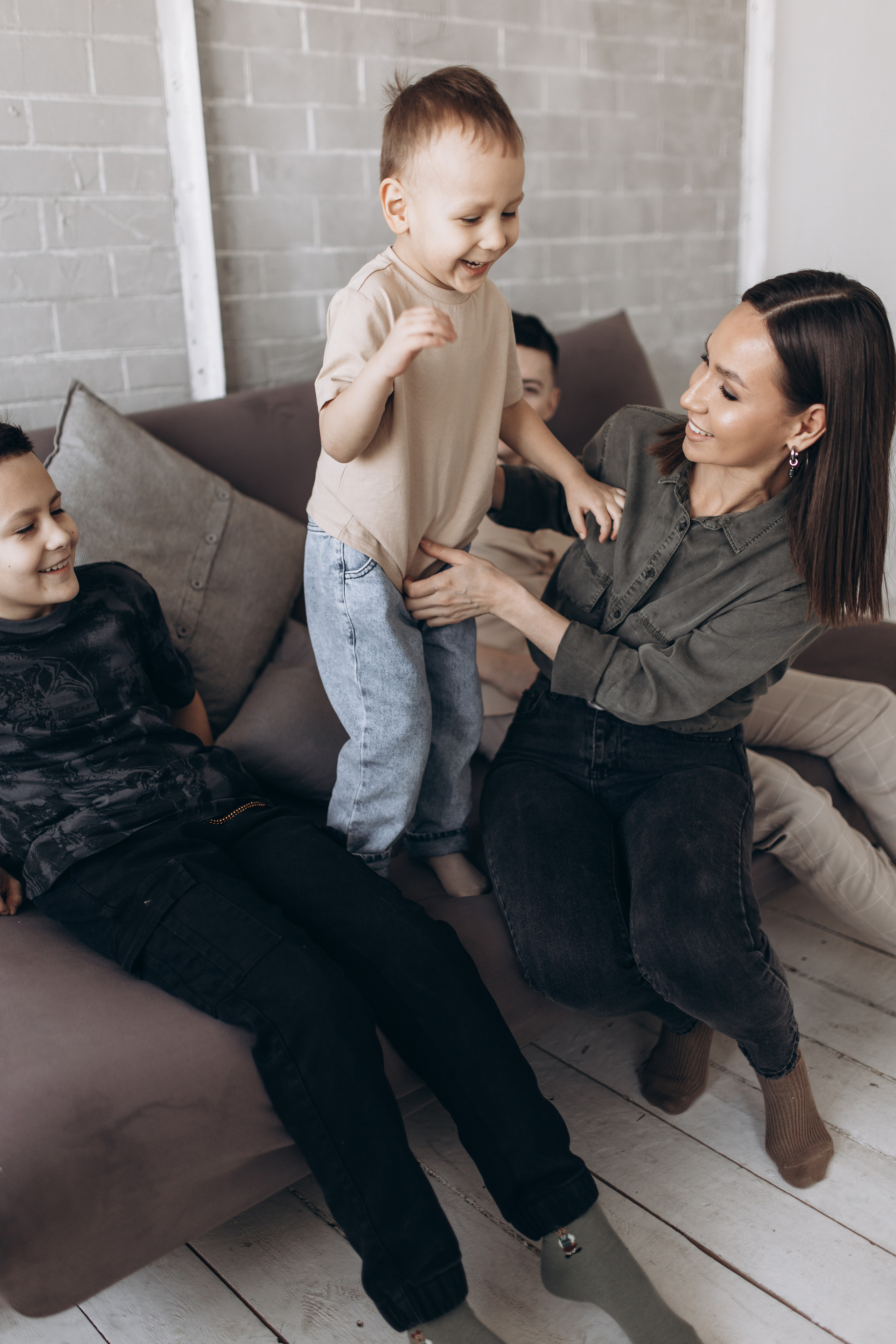 Настя, Сергей, Кирилл, Ян. Семейный, свадебный фотограф в Чите Екатерина Мельникова