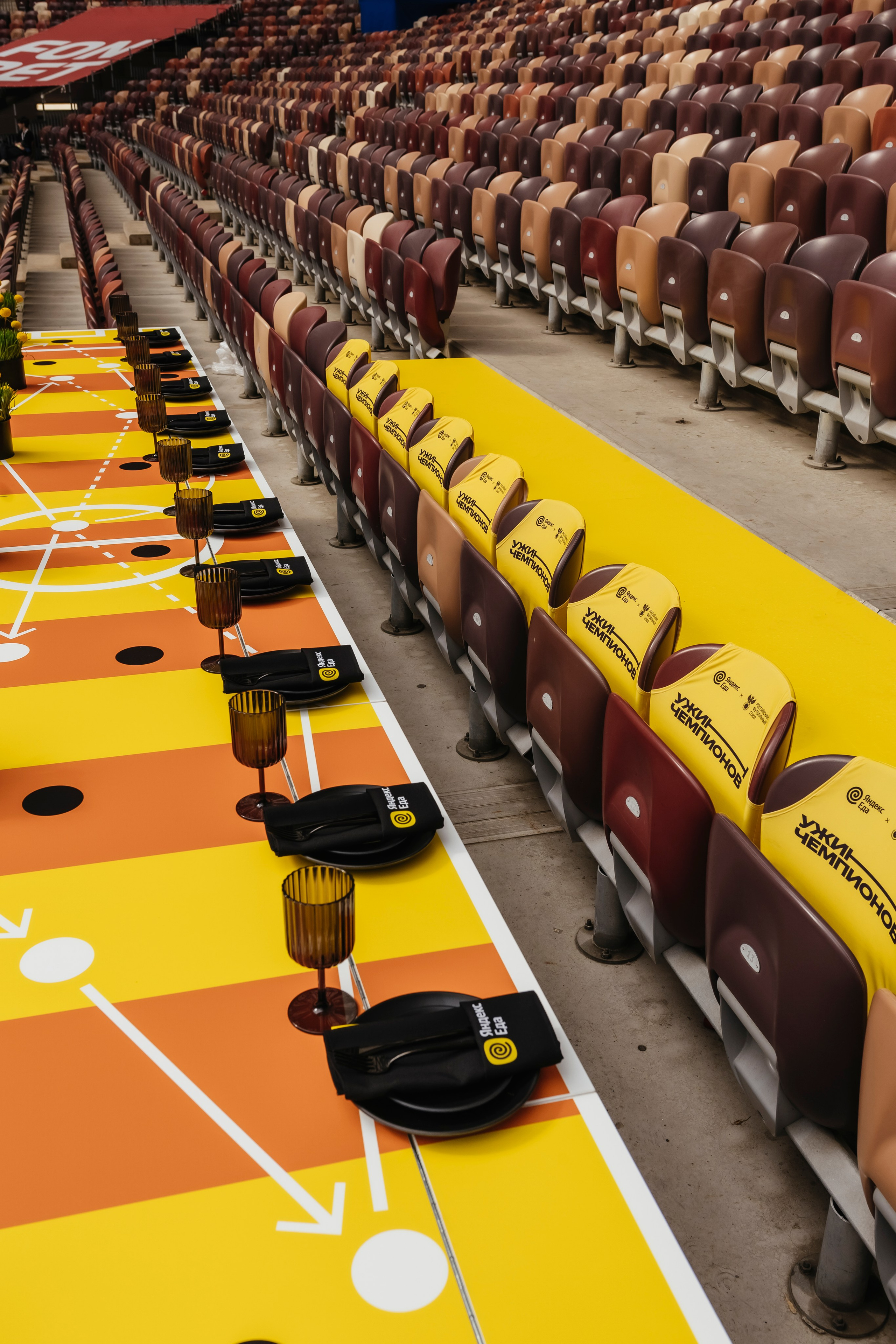 Яндекс Еда x Burger King На финале кубка России по футболу. Репортажный, event, концертный и backstage фотограф из Москвы Виталий Кривцов