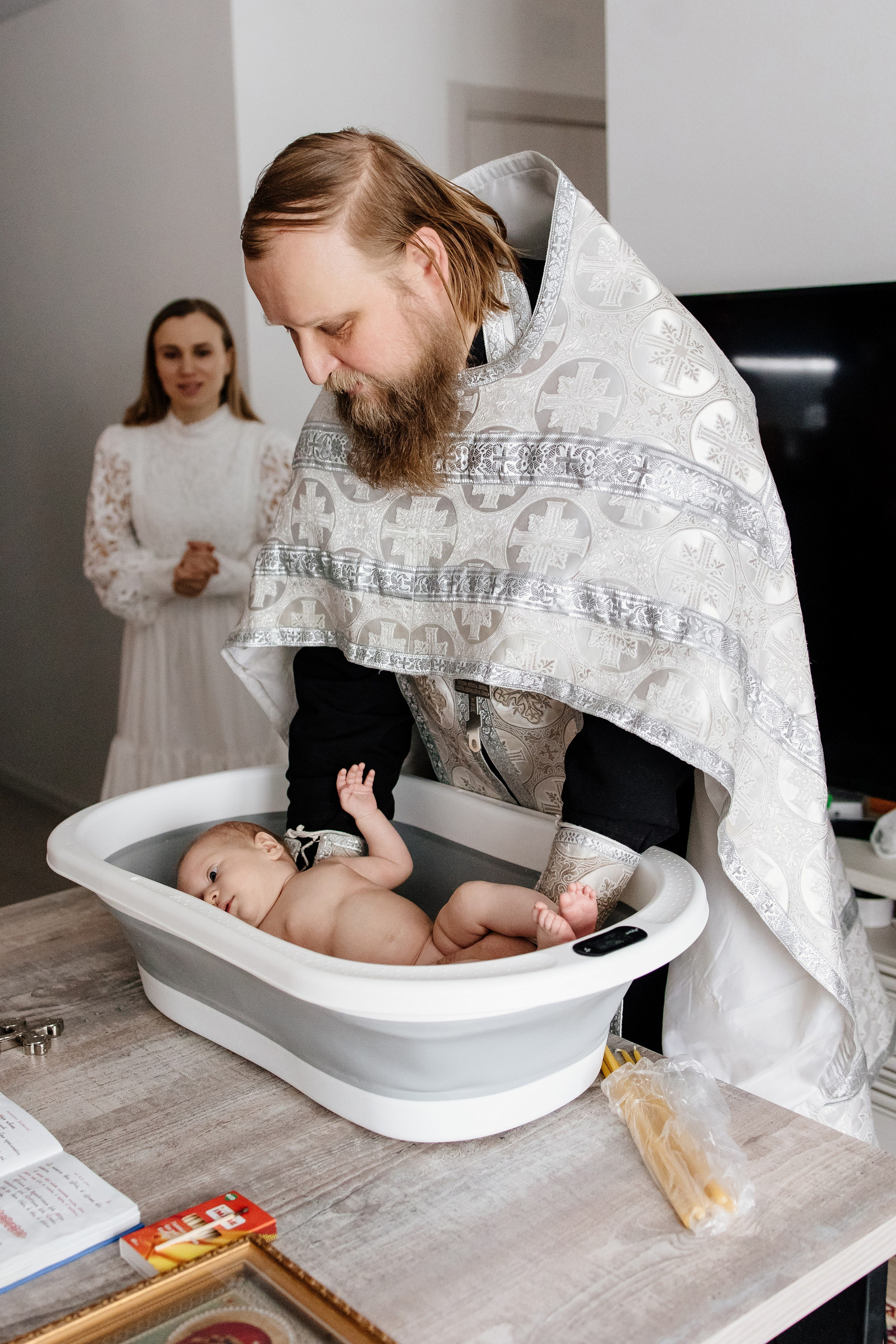 Крещение Стефании. Свадебный и семейный фотограф Екатерина Иванова