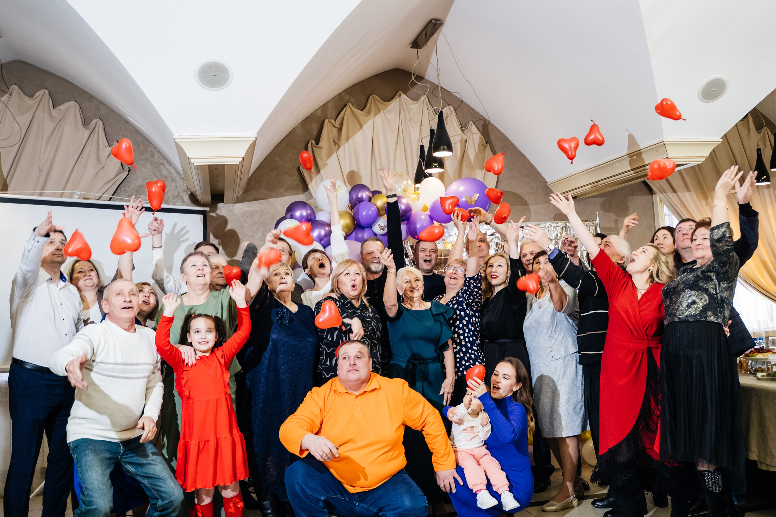 День рождения Людмилы. Видеограф и Фотограф в Челябинске Ксения и Владимир Рюмины