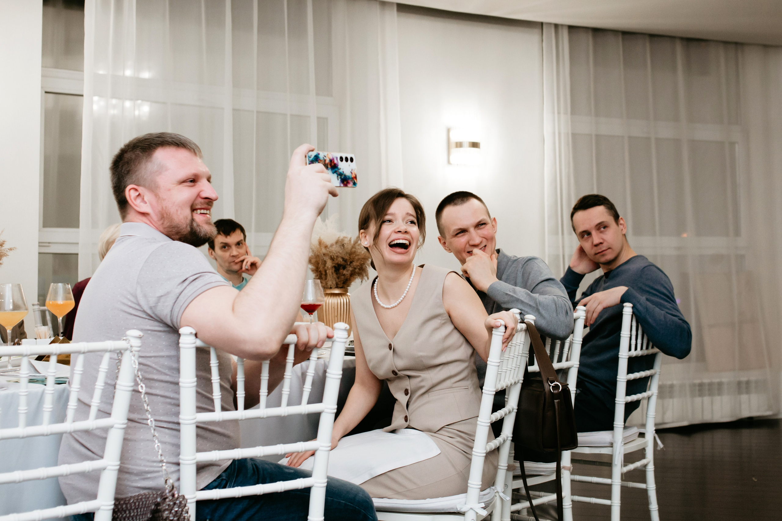 Свадебный банкет Анна и Дмитрия. Фотограф в Челябинске Ополихина Анна