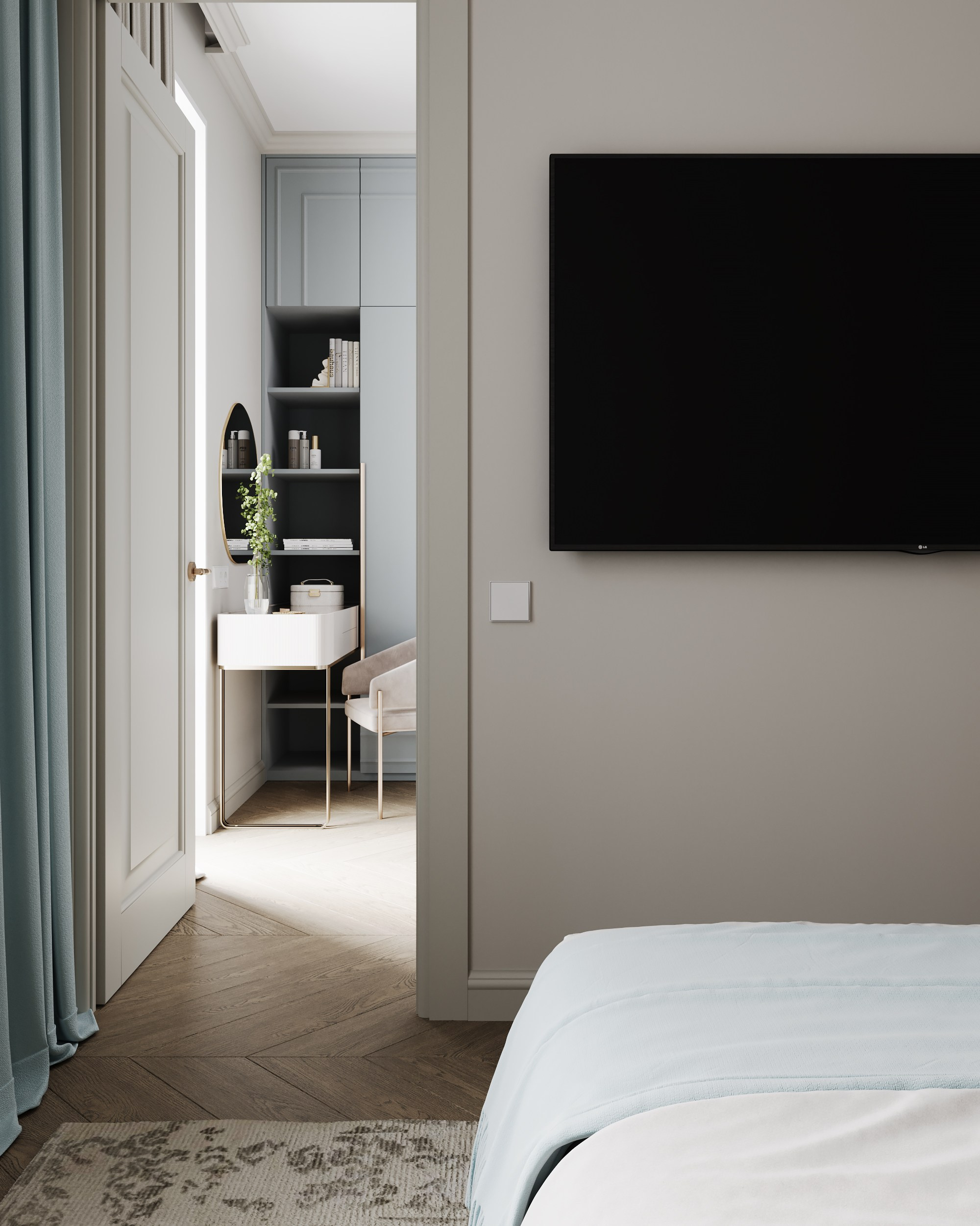 Color Classic. Дизайн интерьера | 3D визуализация | Миланская Марина