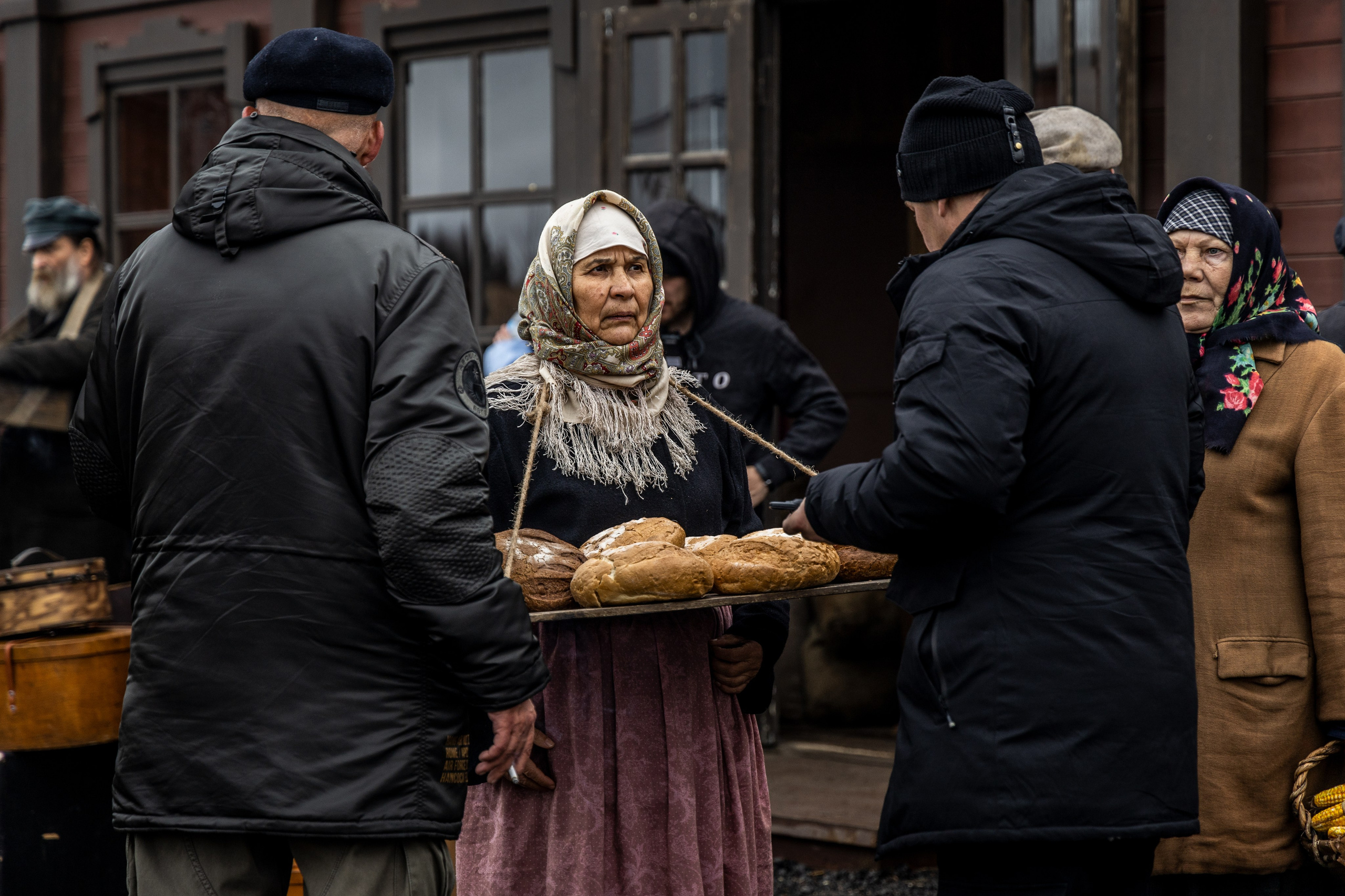 Съёмки сериала «Порода». Photomantis