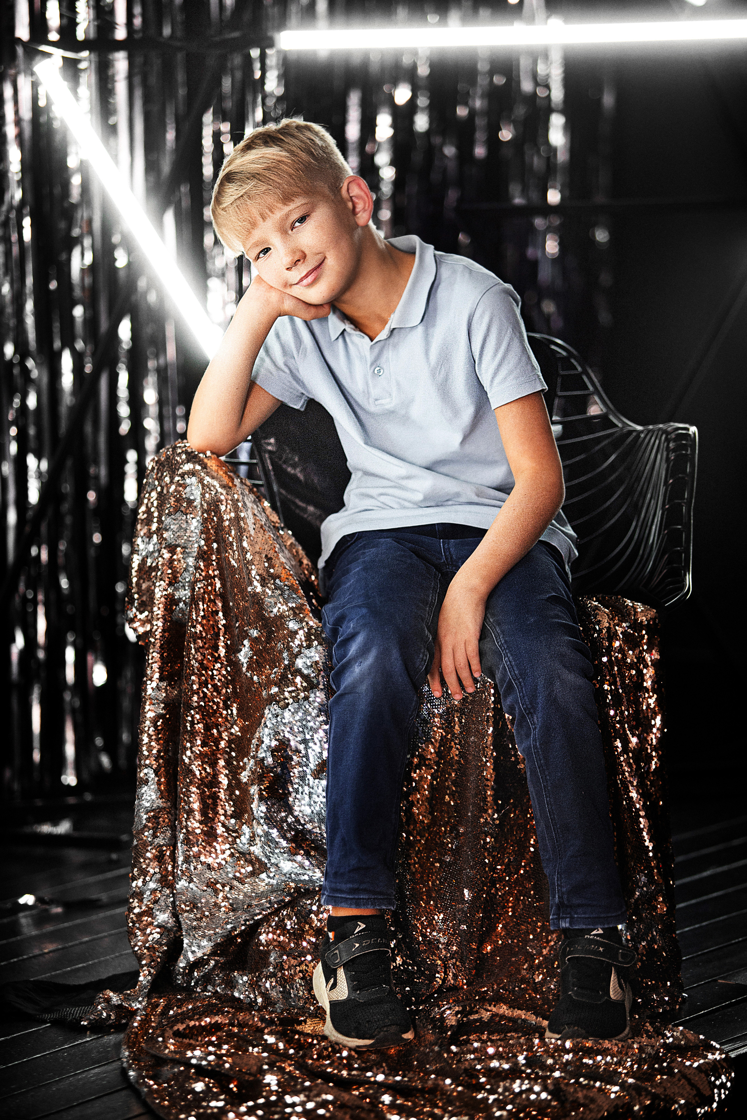 Семья Черновых НГ22. Фотограф в Москве Оксана Цехмистер