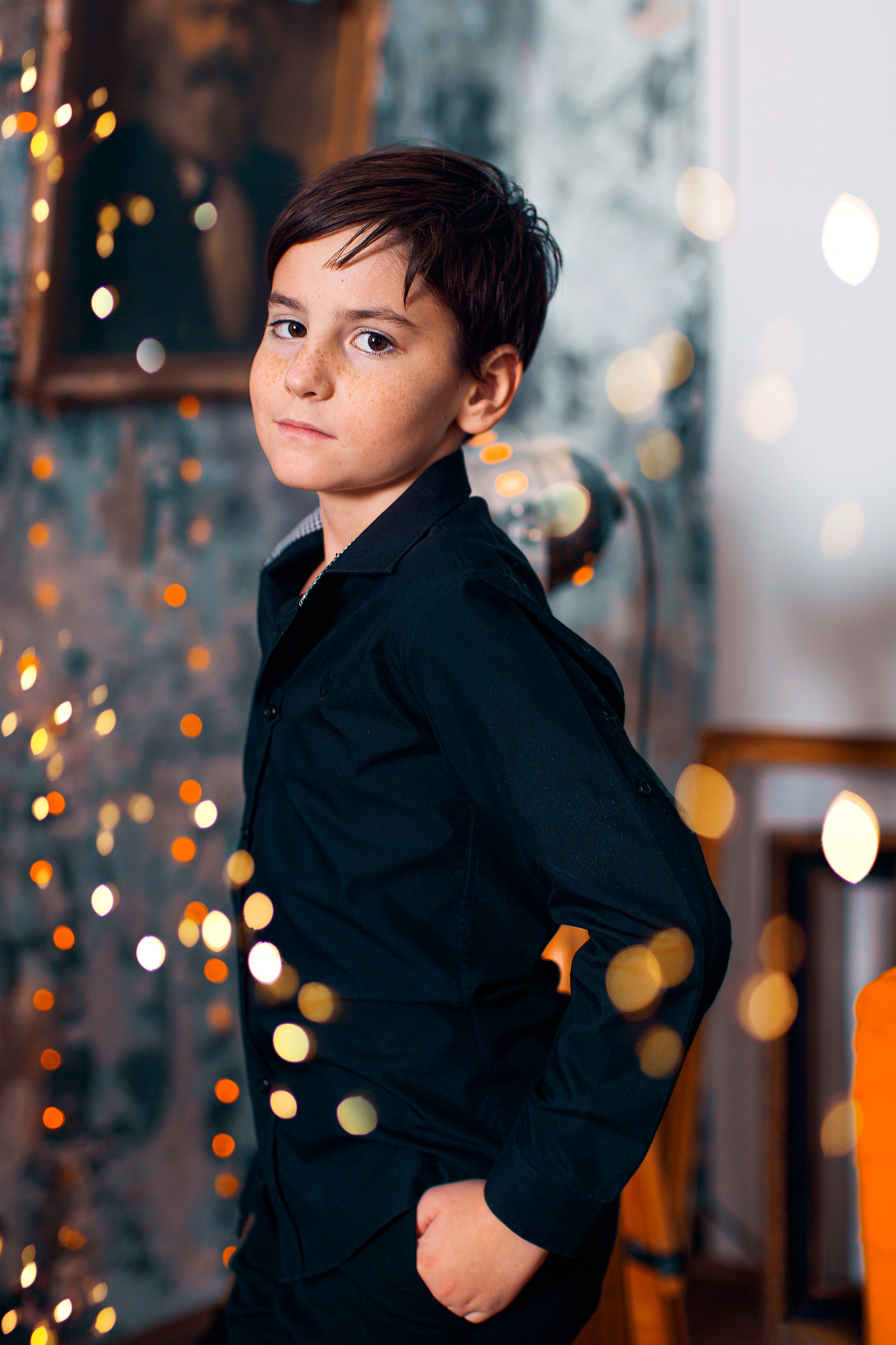 Степа и Арина Новый Год 21-22. Фотограф в Москве Оксана Цехмистер