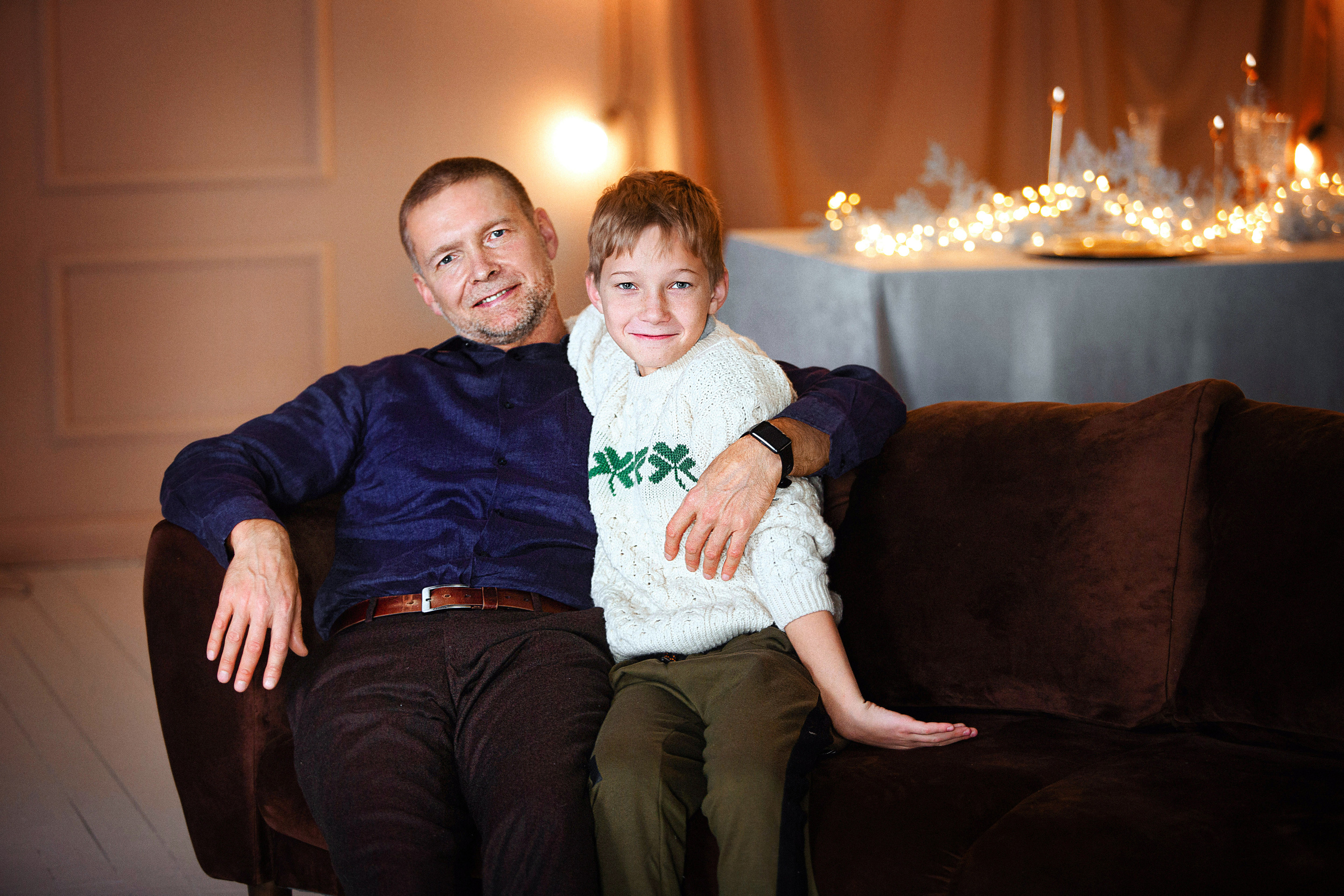 Семья Черновых НГ22. Фотограф в Москве Оксана Цехмистер