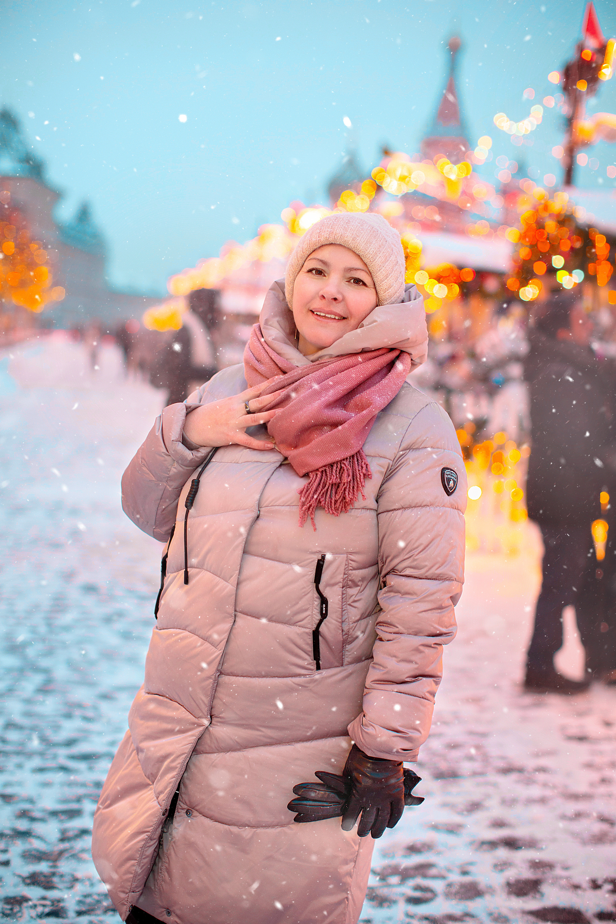 Анонс рождественской фотосессии в Москве для Ольги и Екатерины. Фотограф в Москве Оксана Цехмистер