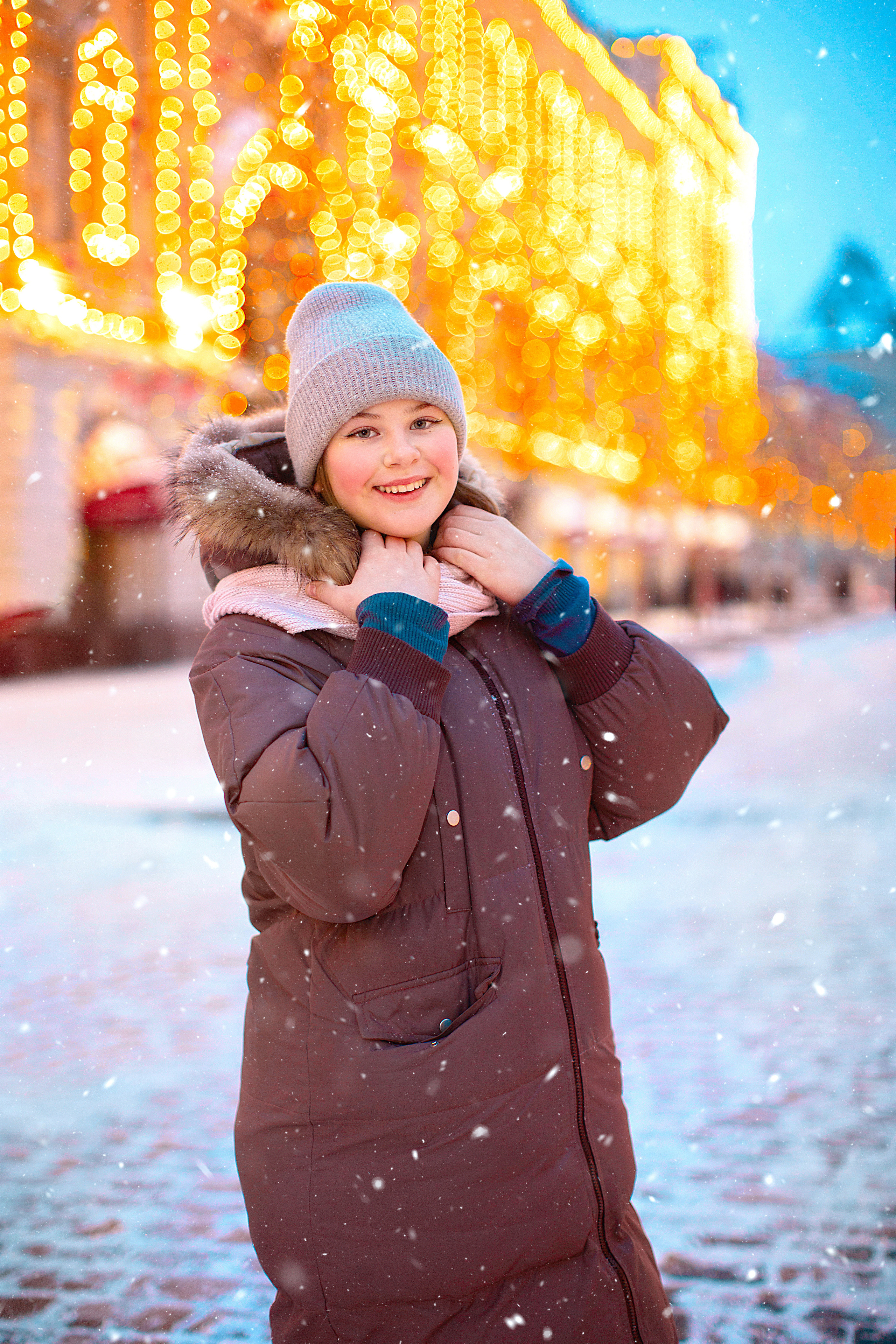 Анонс рождественской фотосессии в Москве для Ольги и Екатерины. Фотограф в Москве Оксана Цехмистер