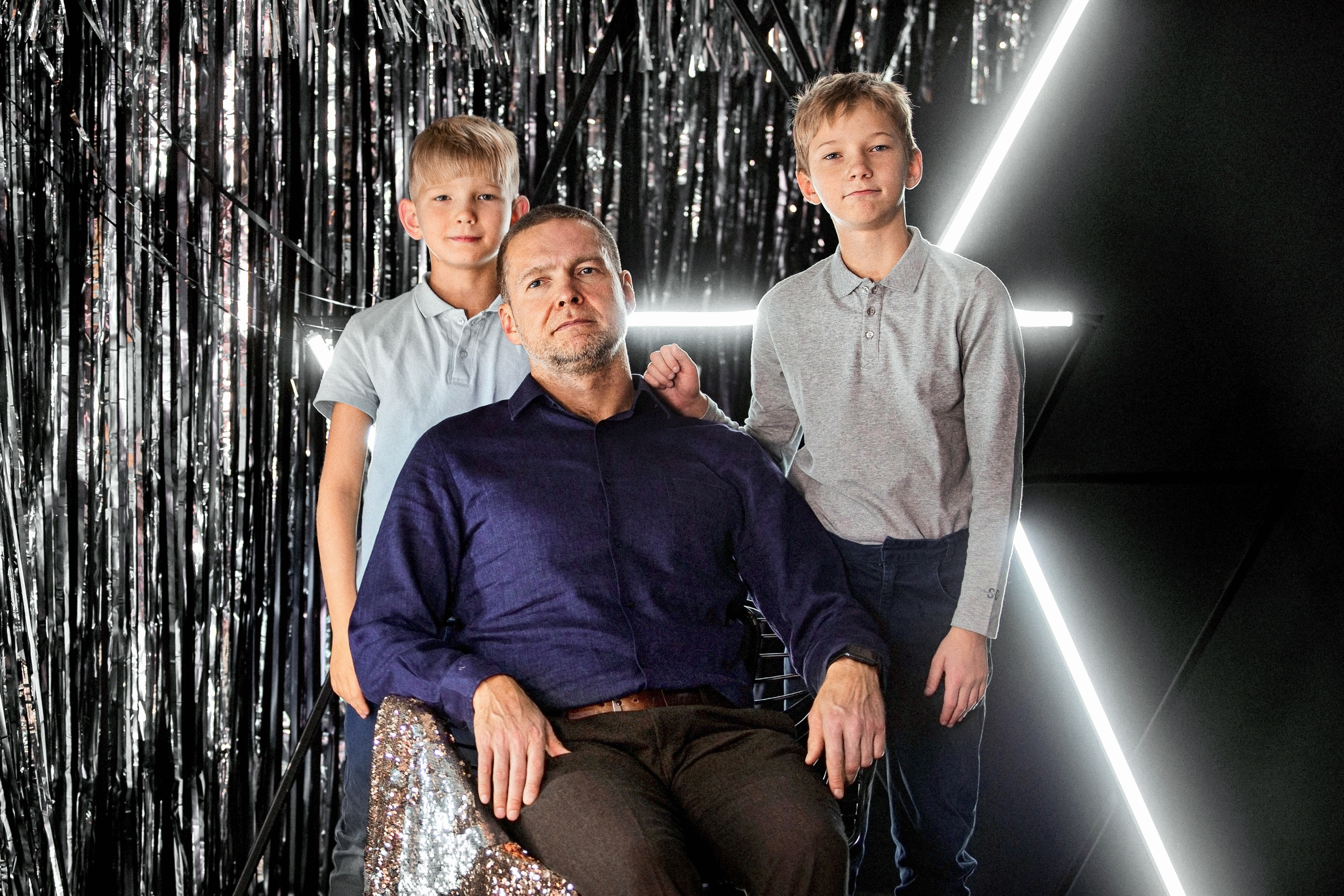 Семья Черновых НГ22. Фотограф в Москве Оксана Цехмистер