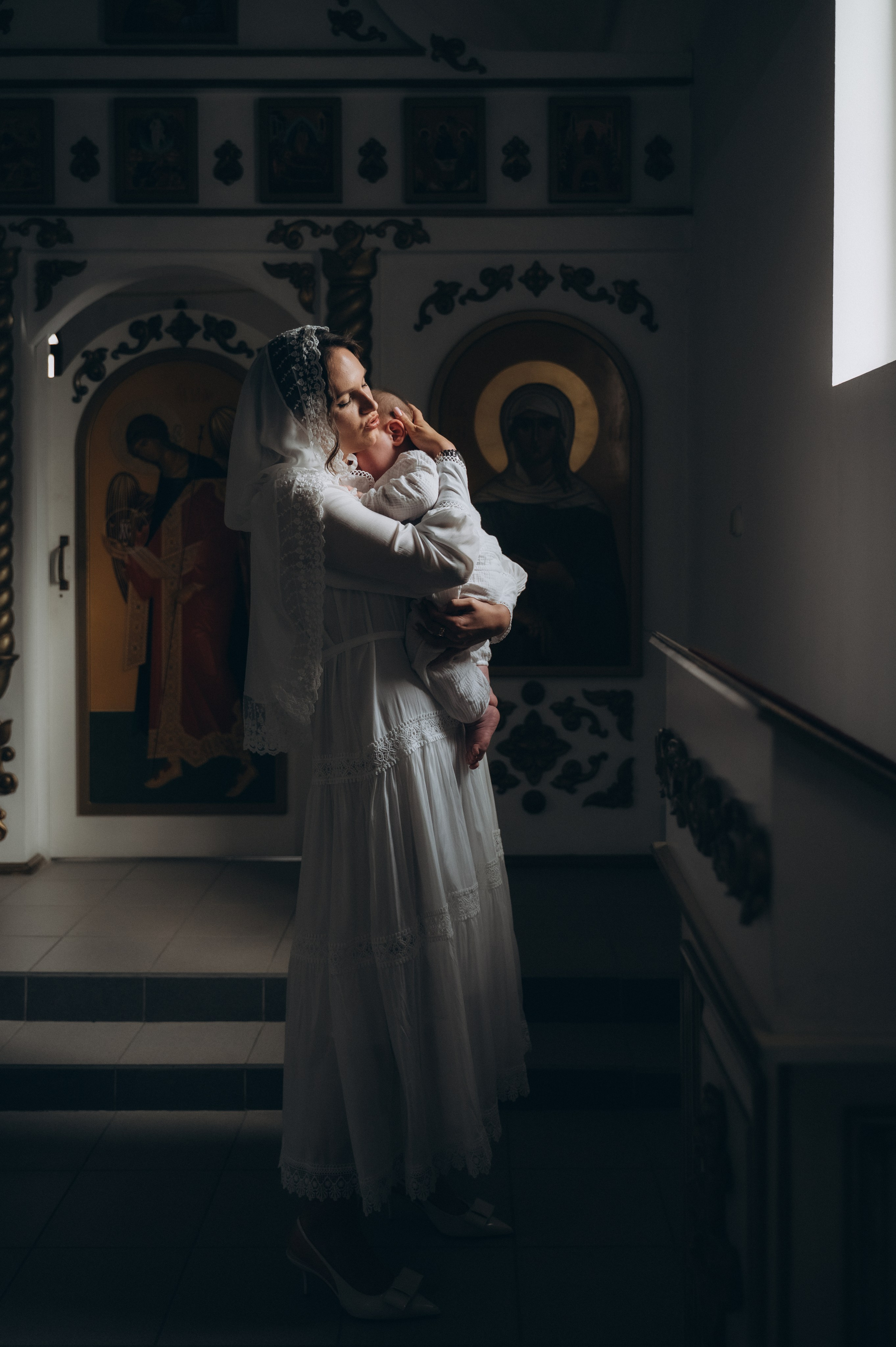 Крещение Демьяна (Церковь в честь святой блаженной Ксении Петербургской). Семейный фотограф в Минске Дарья Дреко