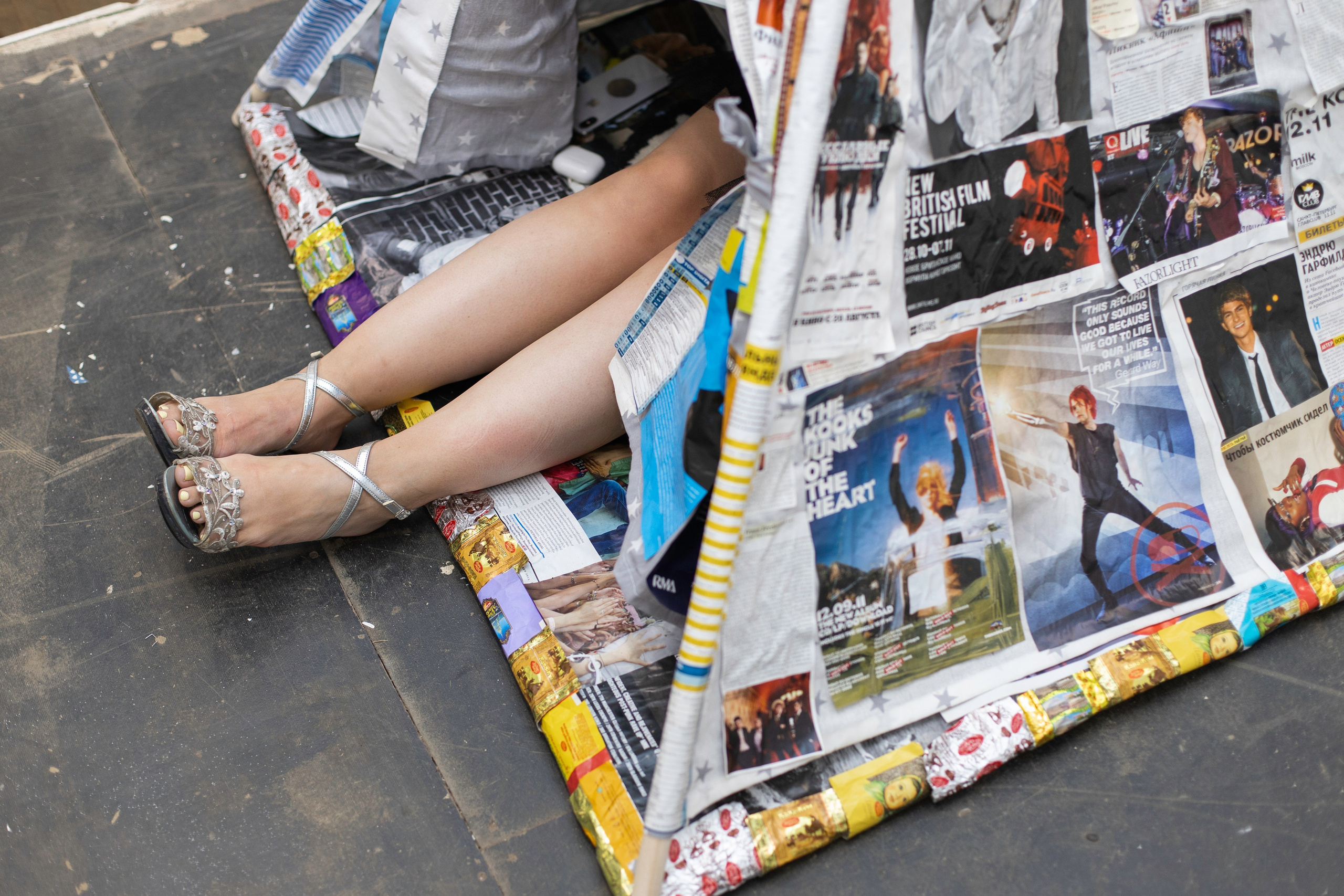 Открытие выставки пульсирующая материя. Фотограф в Москве Десятова Ксения