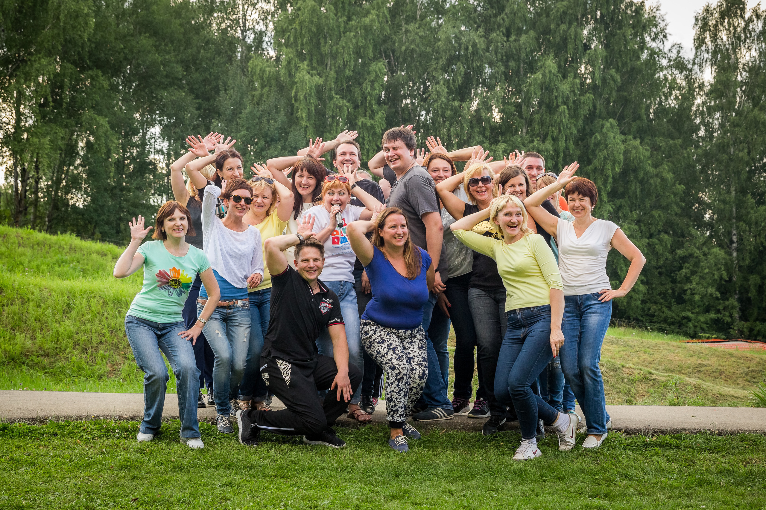 Тимбилдинг на сплочение. Ведущая частных и корпоративных событий Татьяна Новрузова