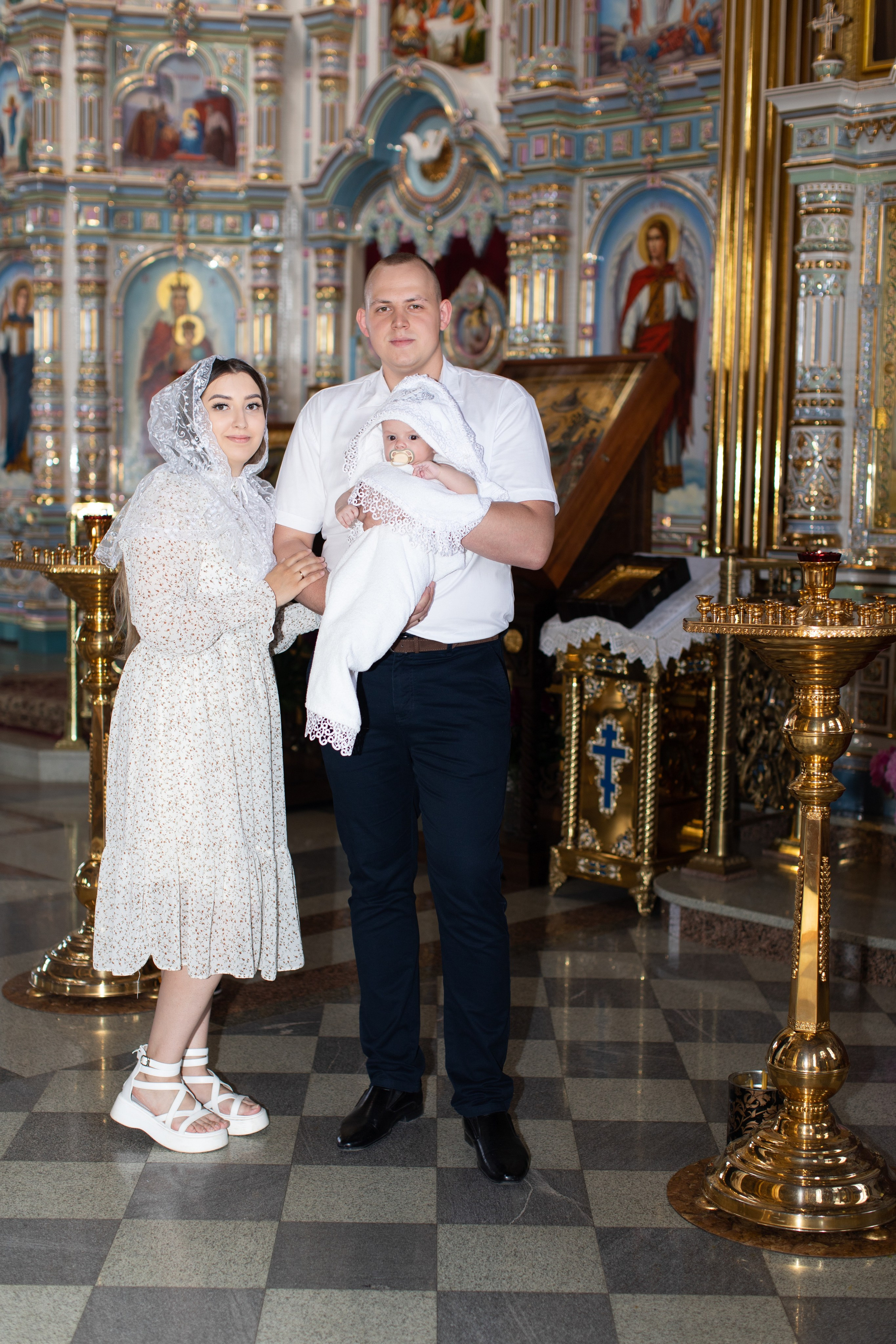 Таинство Крещения. Фотограф Лиана Артемова в Пензе