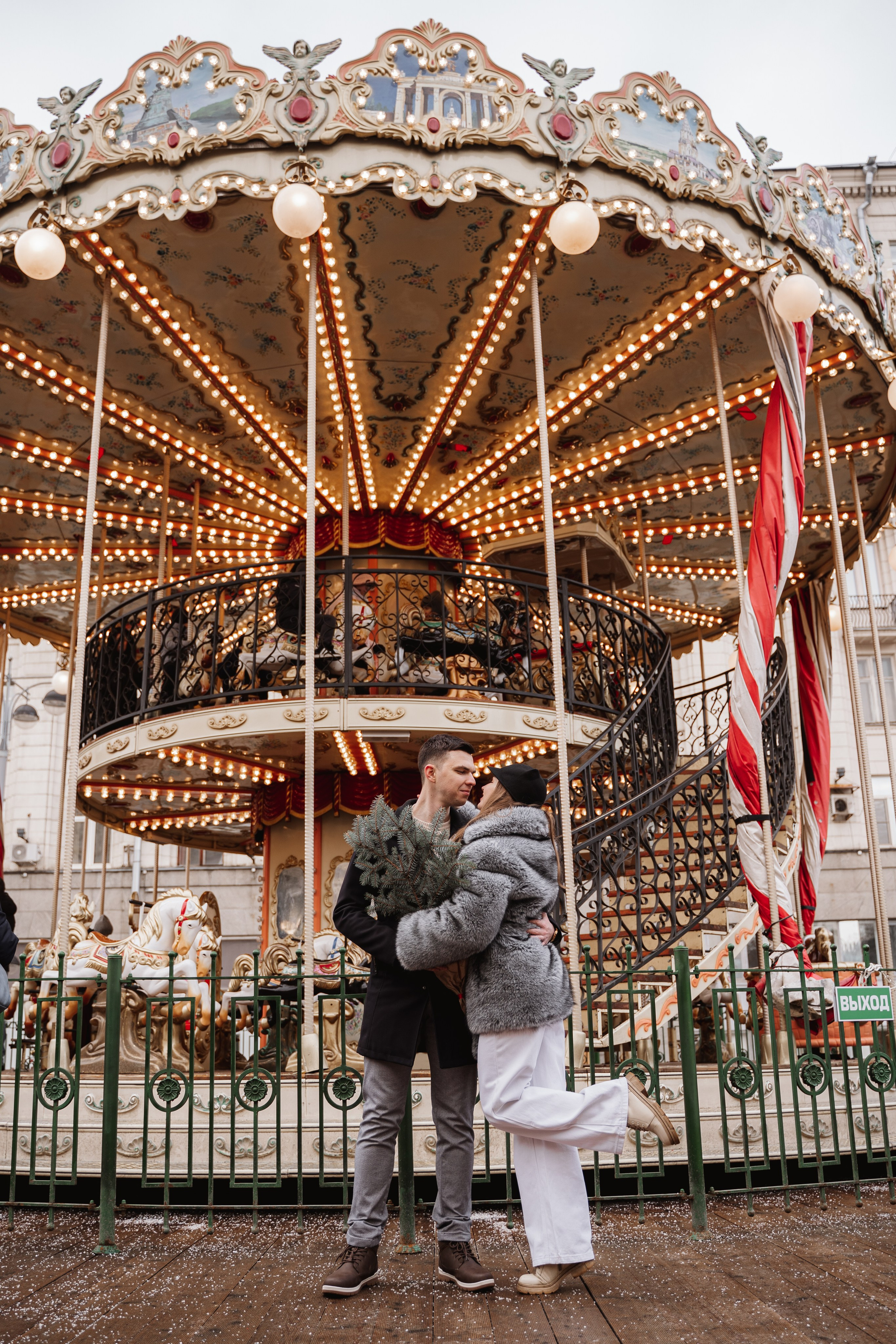 Т&А Рождество Lovestory. Свадебный фотограф Москва Инесса Зверева
