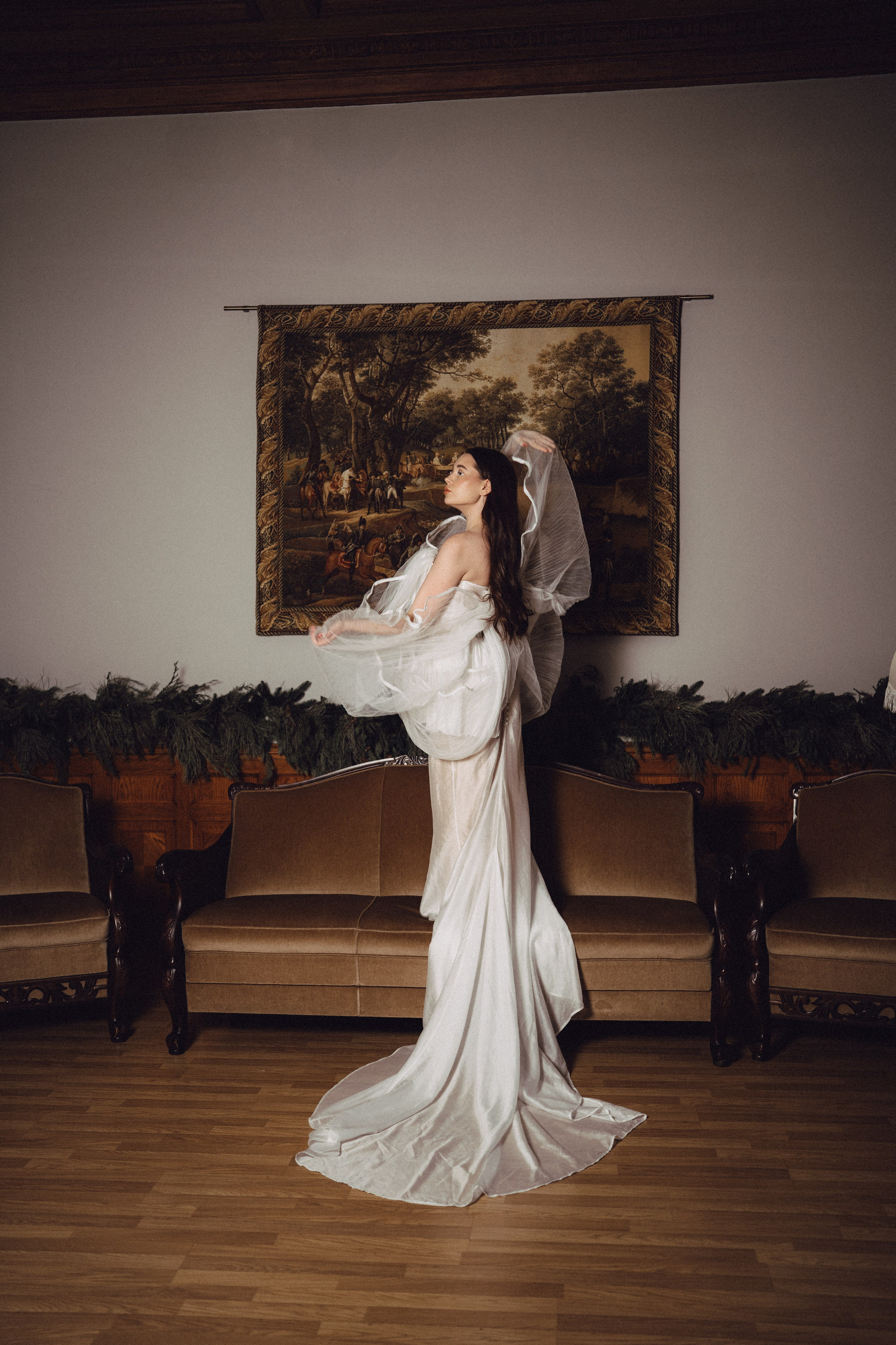 ФОТОСЕССИЯ В ВИНТАЖНОМ СТИЛЕ К НОВОМУ ГОДУ ДЛЯ ДЕВУШКИ. Профессиональный фотограф, Санкт-Петербург — Виктория Богомолова