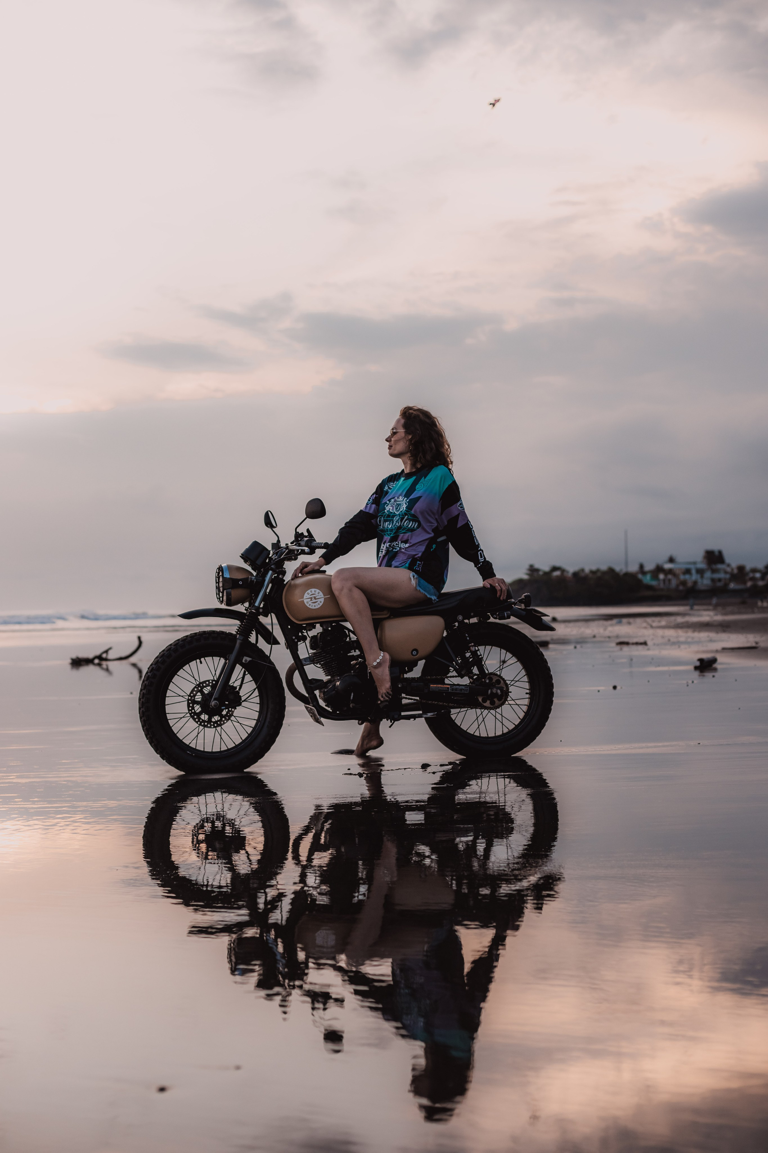 Moto babe. Mariam Bagdasaryan