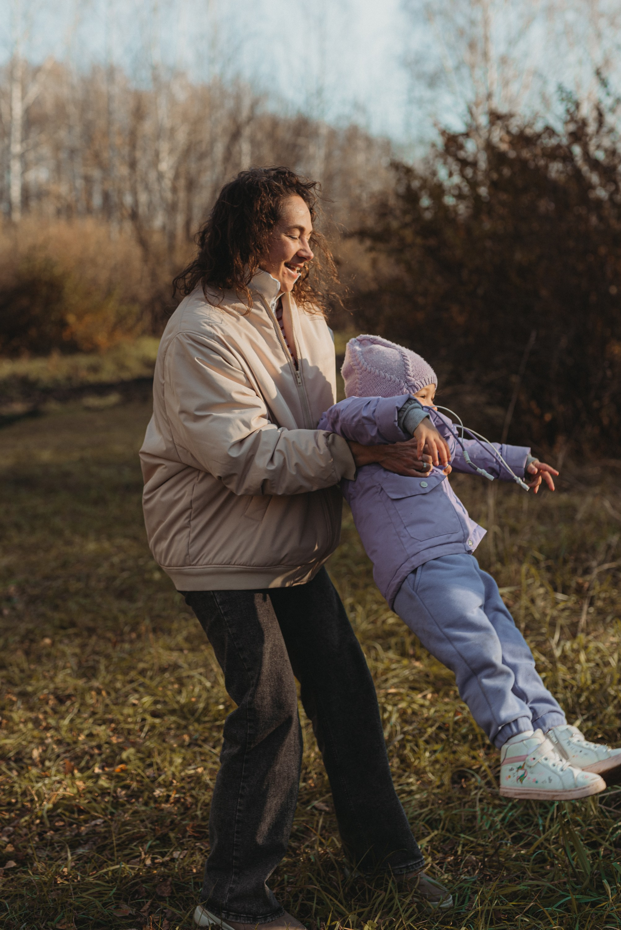 Прогулка в парке им. Синягина. Семейный и детский фотограф в Новосибирске и Краснообске — Анна Ким