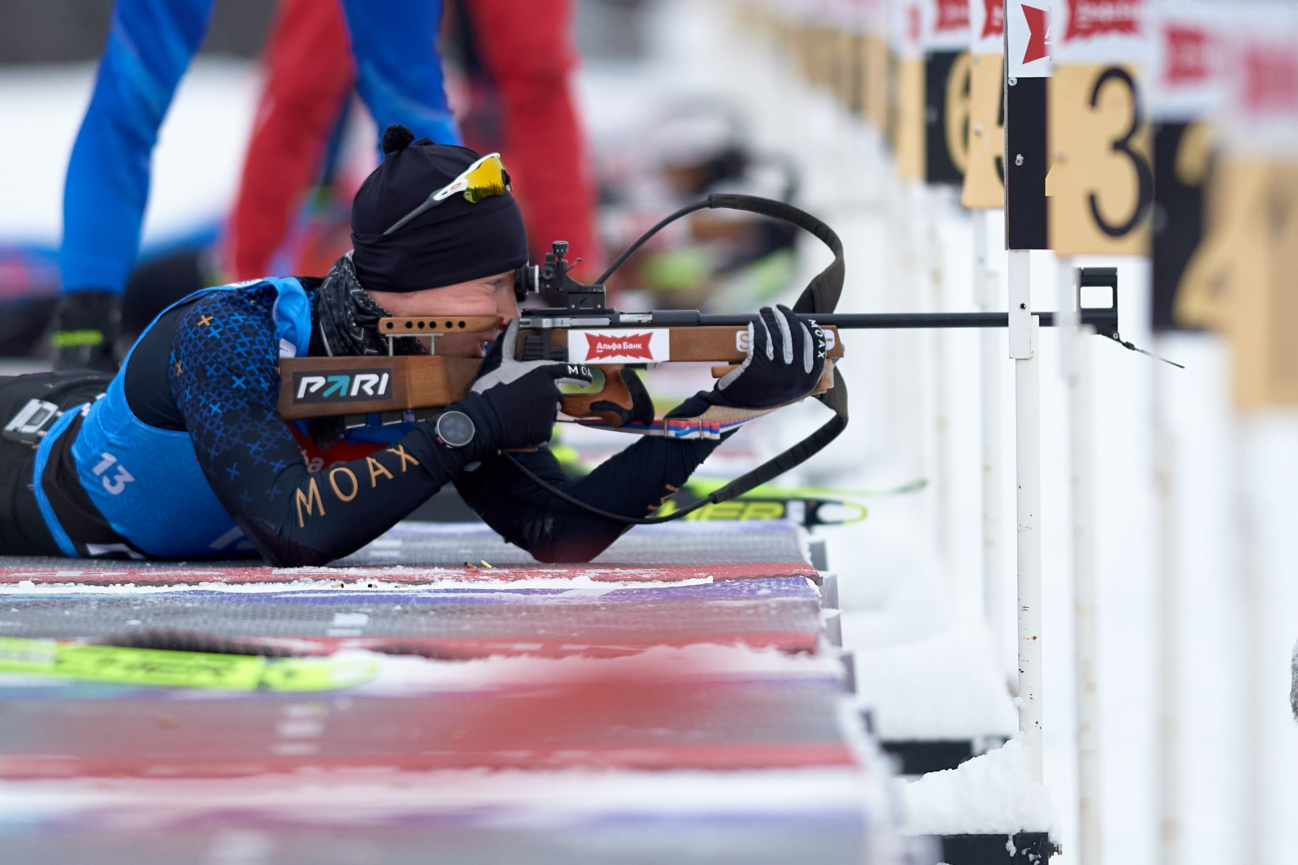 Биатлон. Чемпионат России — 2024/2025, 3-й этап, Ижевск. Ижевская винтовка. Спортивный репортажный фотограф в Ижевске Сергей Мерзляков