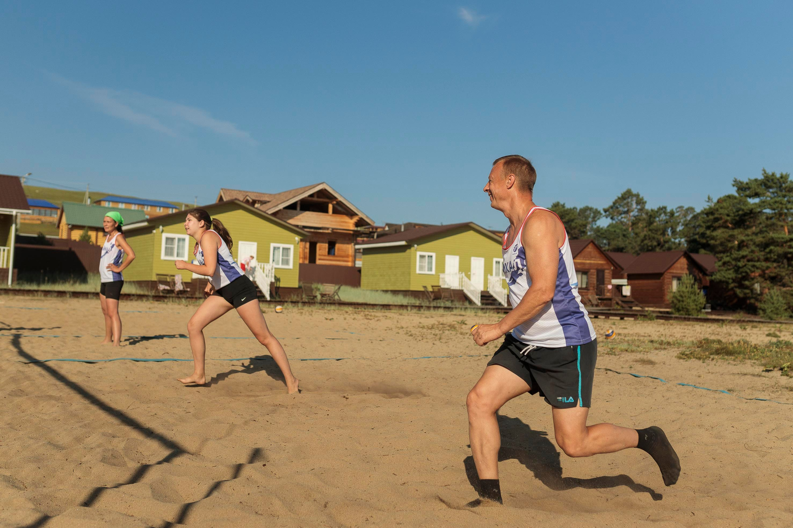 Соревнования Rusvolley на Байкале. Photographer of Dharamsala and Olkhon island