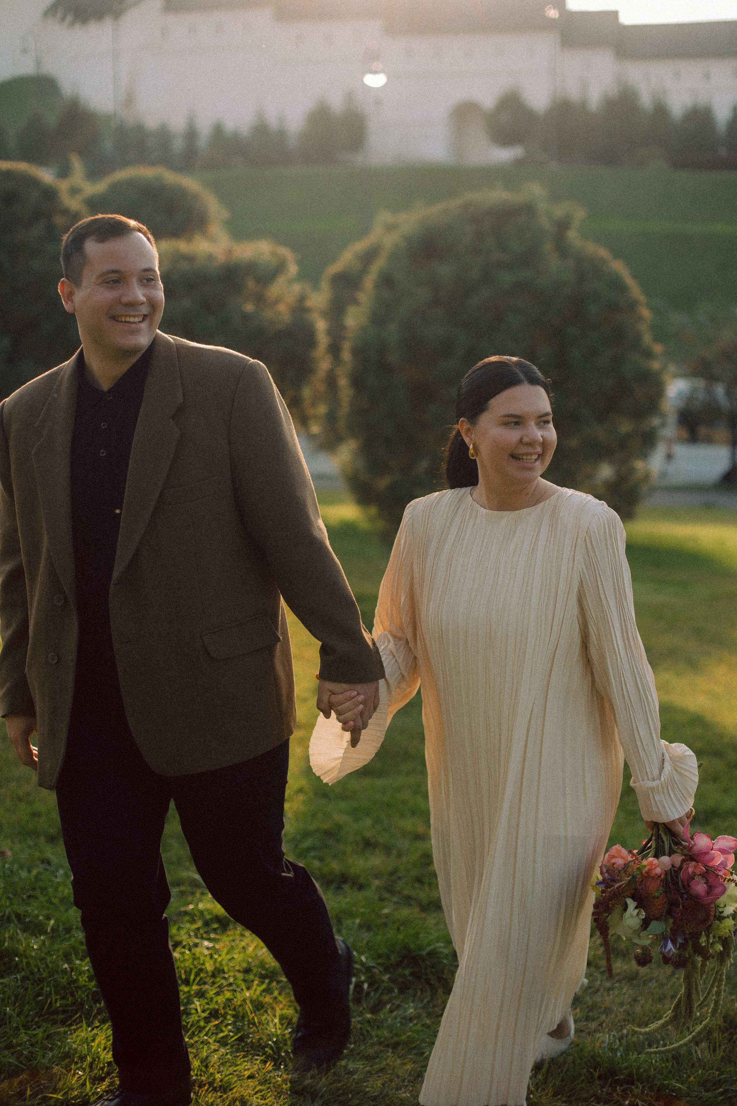 Регистрация и прогулка Софьи и Дениса. Фотограф любви в городе Казань