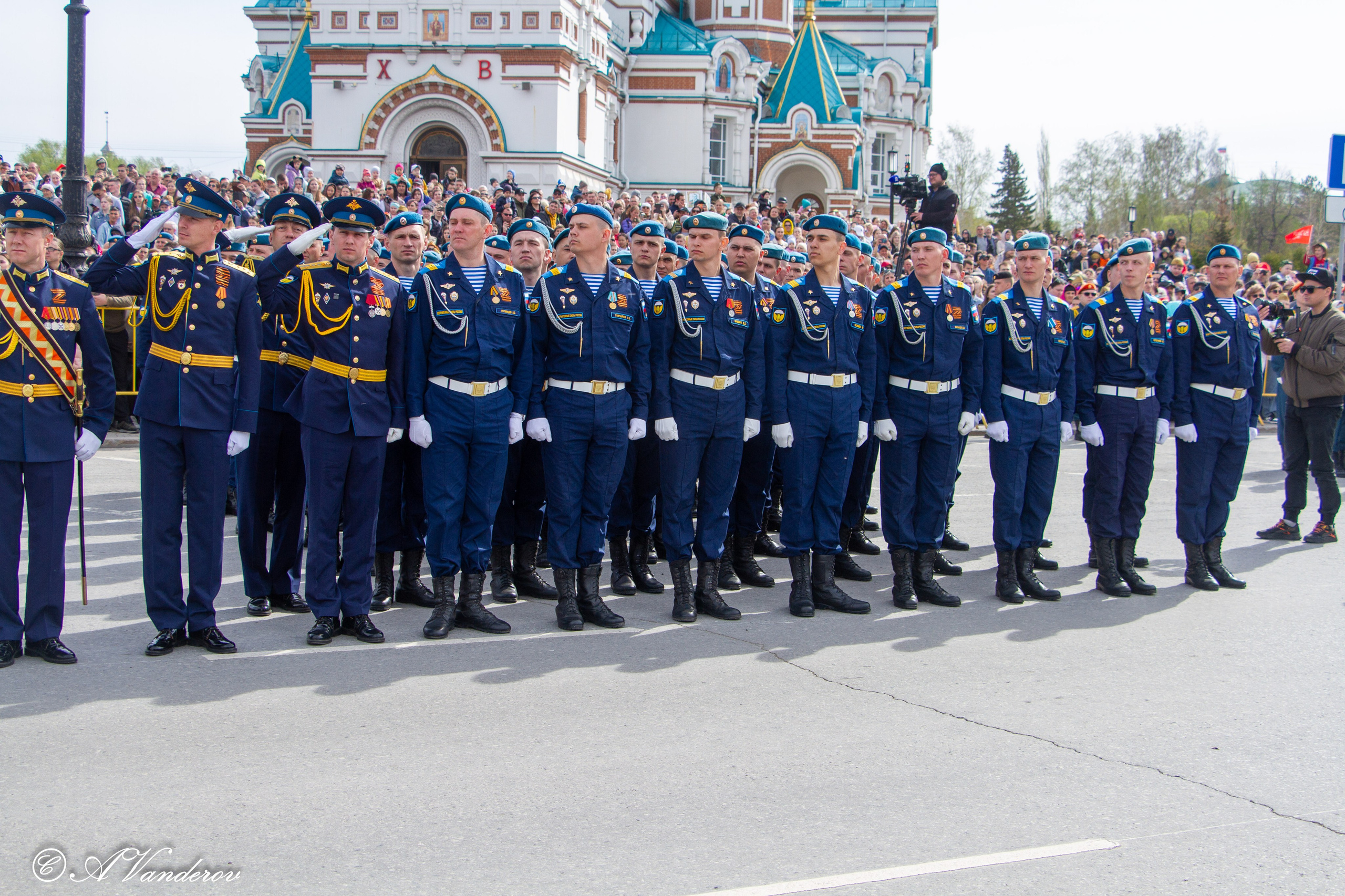 Парад Победы Омск 2024. Фотограф Омск | Александр Вандеров