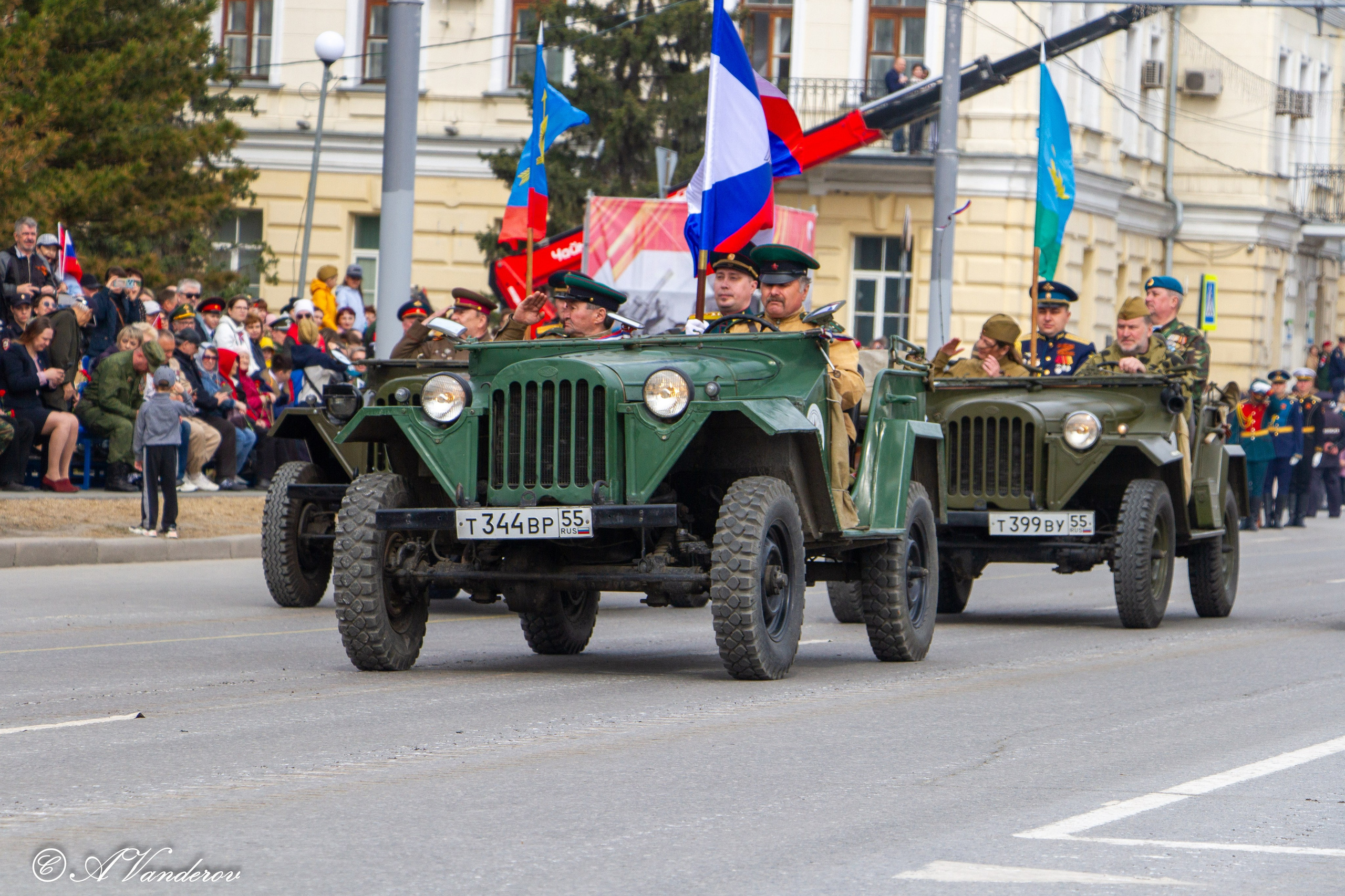 Парад Победы Омск 2024. Фотограф Омск | Александр Вандеров