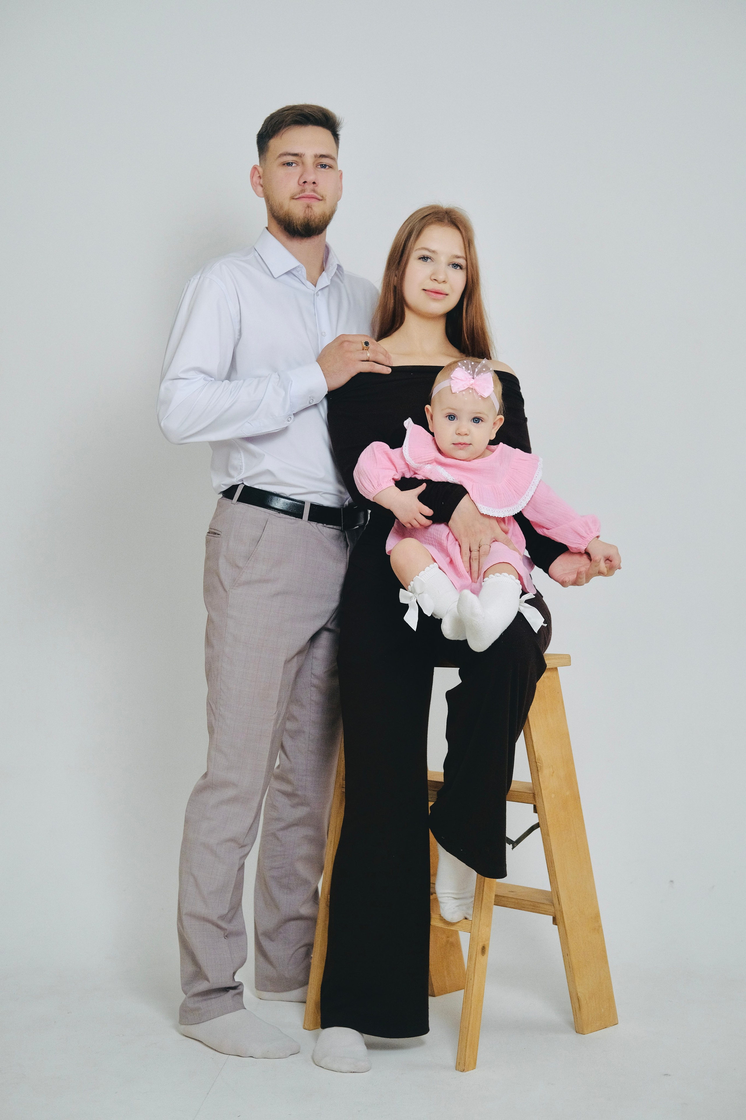 Алена, Алексей и Мирослава. Лиза Рязанцева