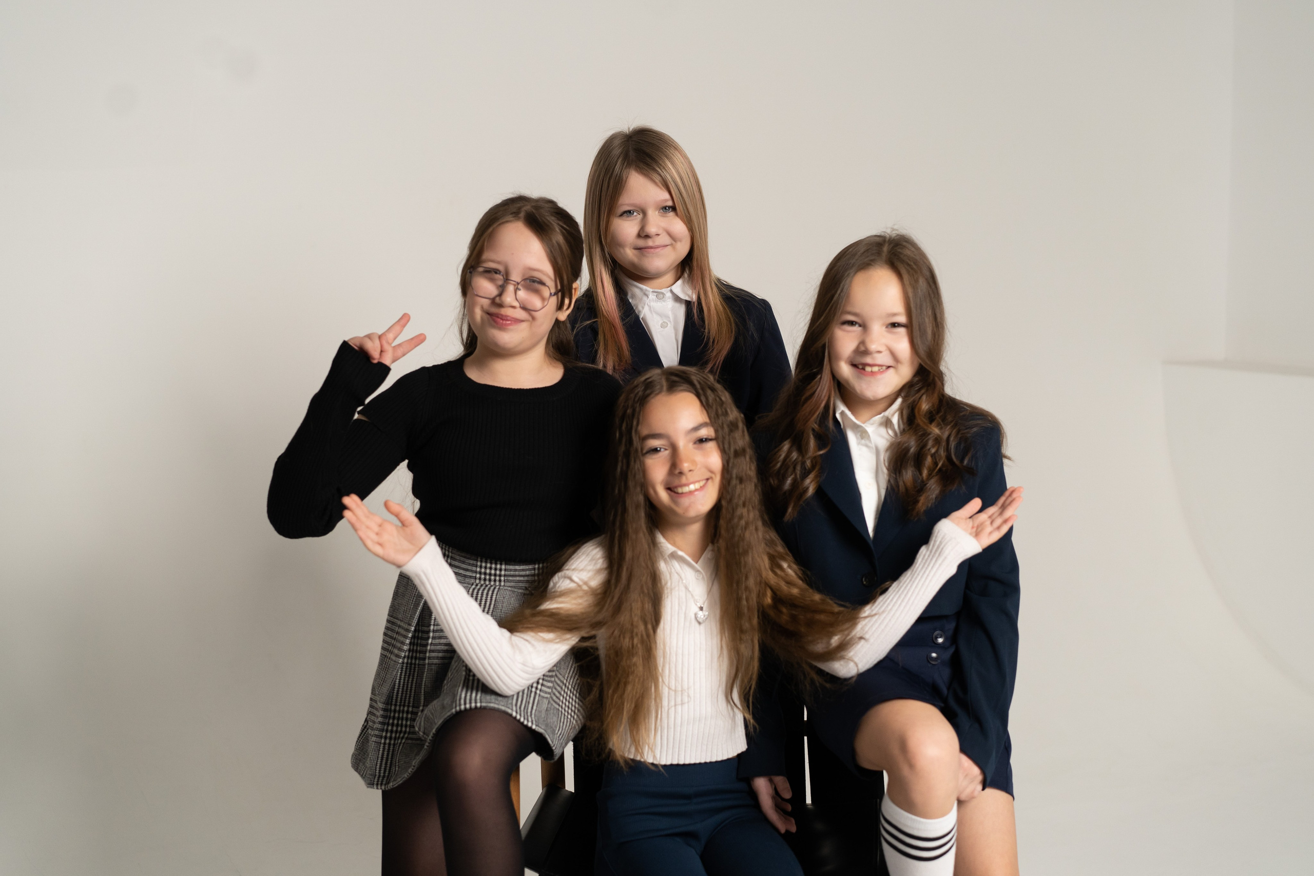 Школьники в фотостудии. Фотограф Лютикова Ирина, Тюмень, Москва