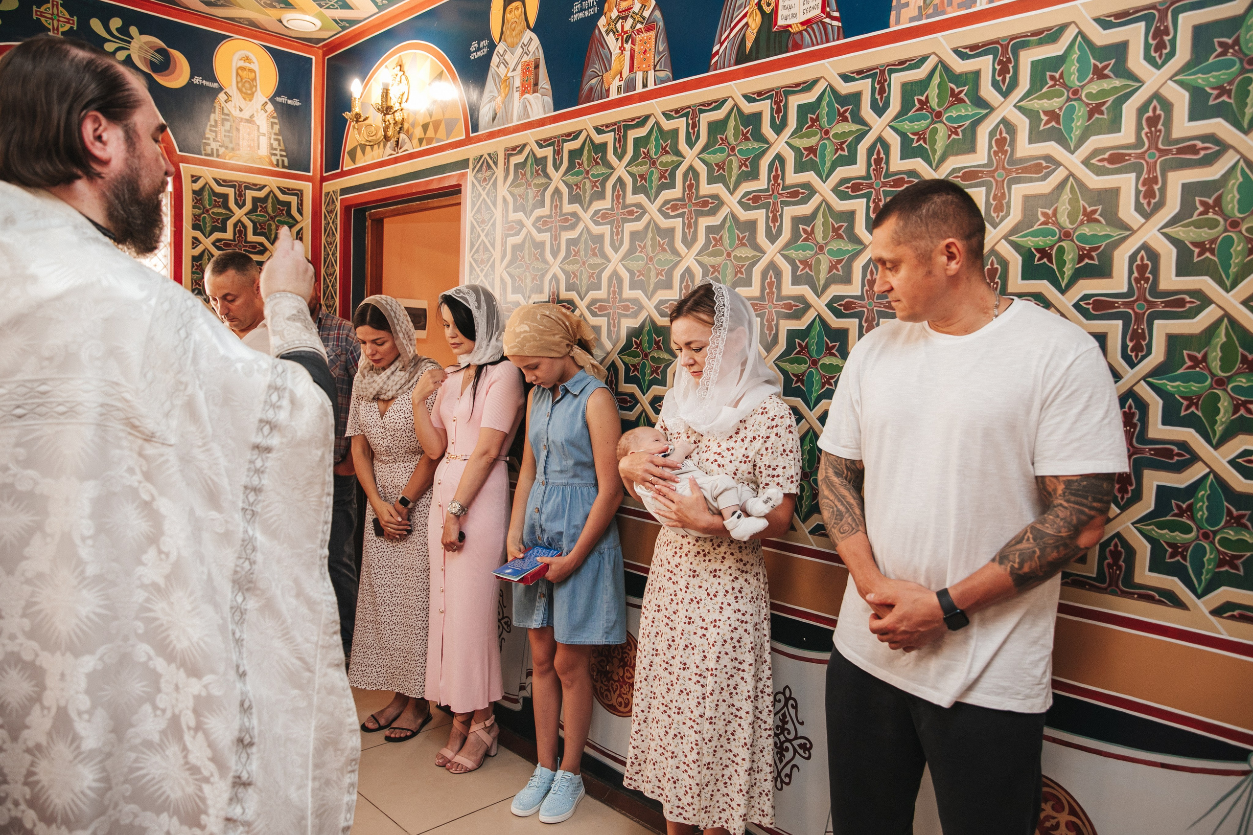 Таинство крещения Мирона. Фото о ВАЖНОМ