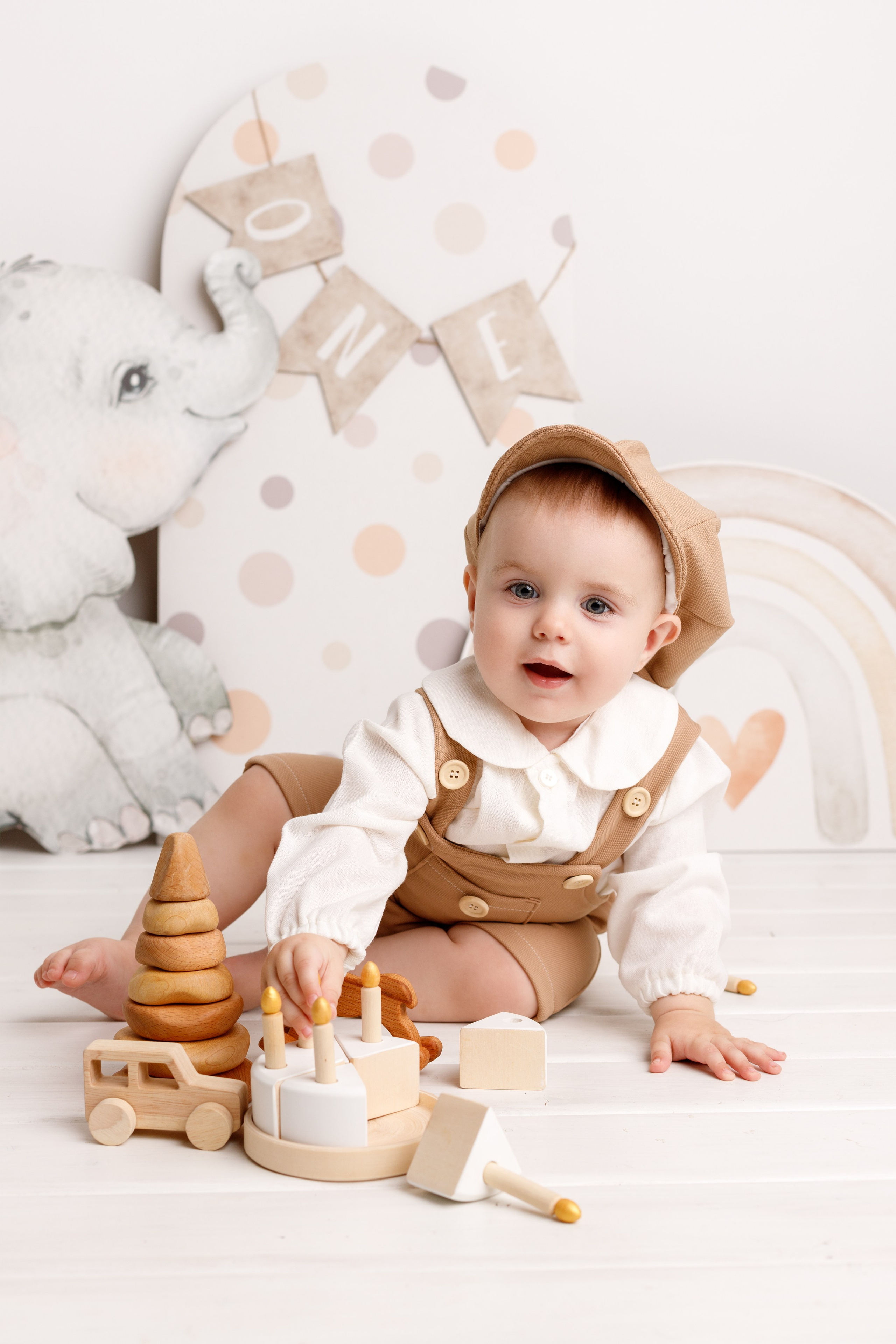 Влад «Первый тортик». Фотограф новорожденных в г. Оренбурге Екатерина Козлова