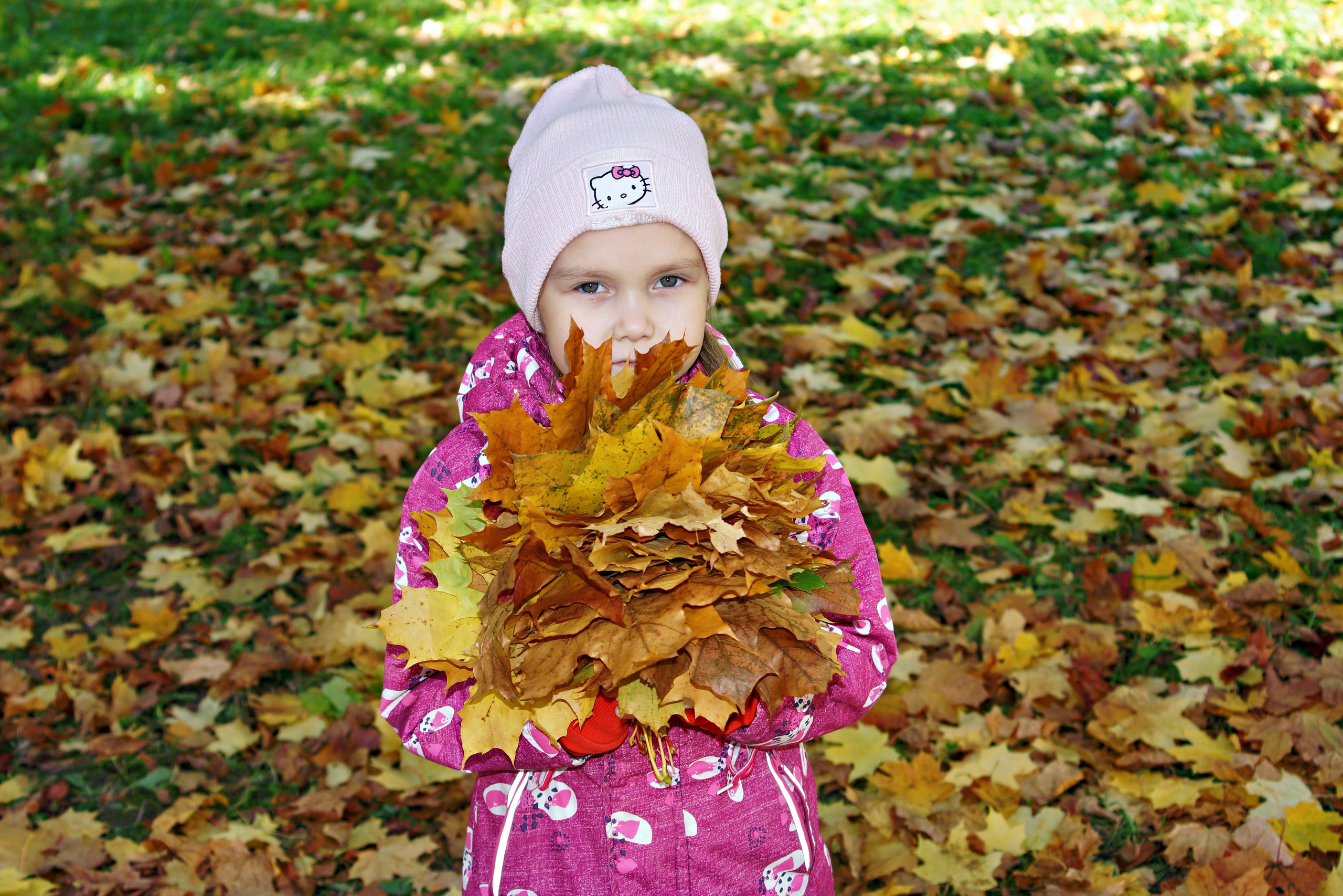 Осенняя фотосессия в детском саду г. Йошкар-Ола