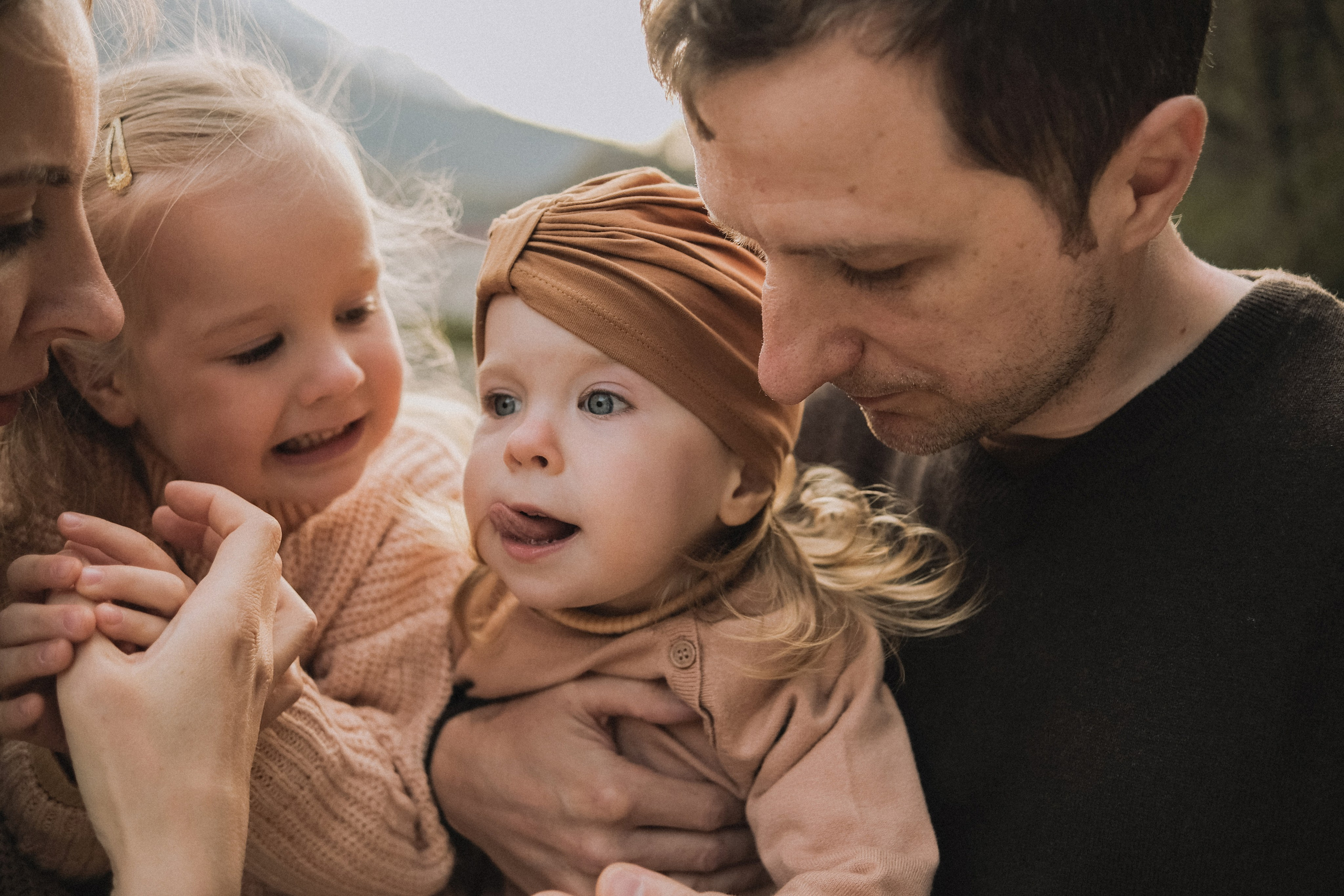 Семья Есении и Эмилии. Семейный фотограф Москва