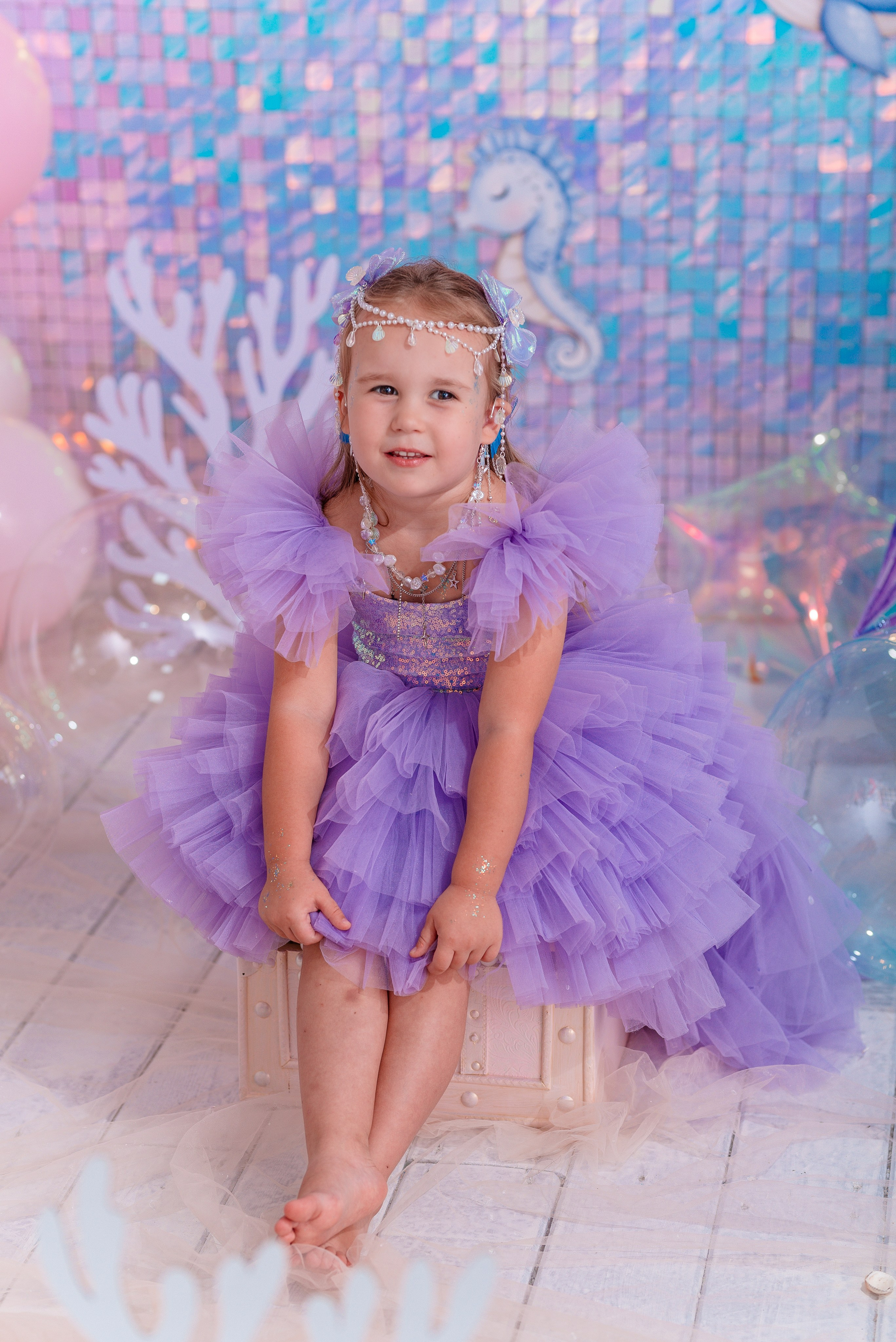 Детский фотопроект «Русалочка» в Сочи. Детский студийный фотограф Сочи