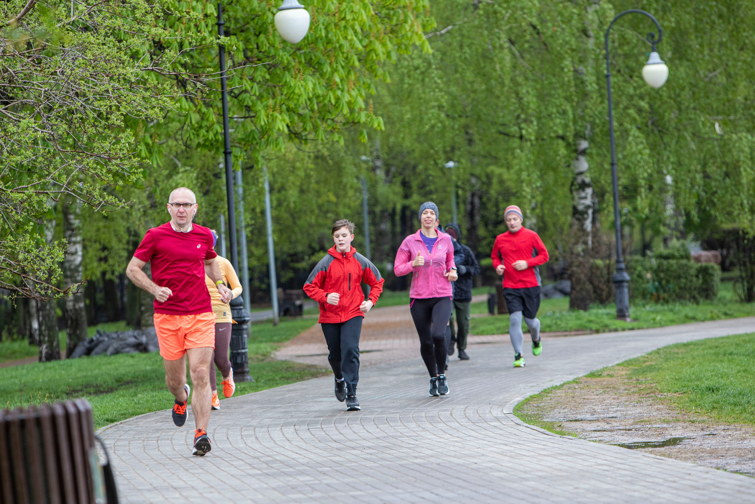 Парковый забег Ангарские пруды 29 апреля 2023 г. Фотограф Сергей Ловкий