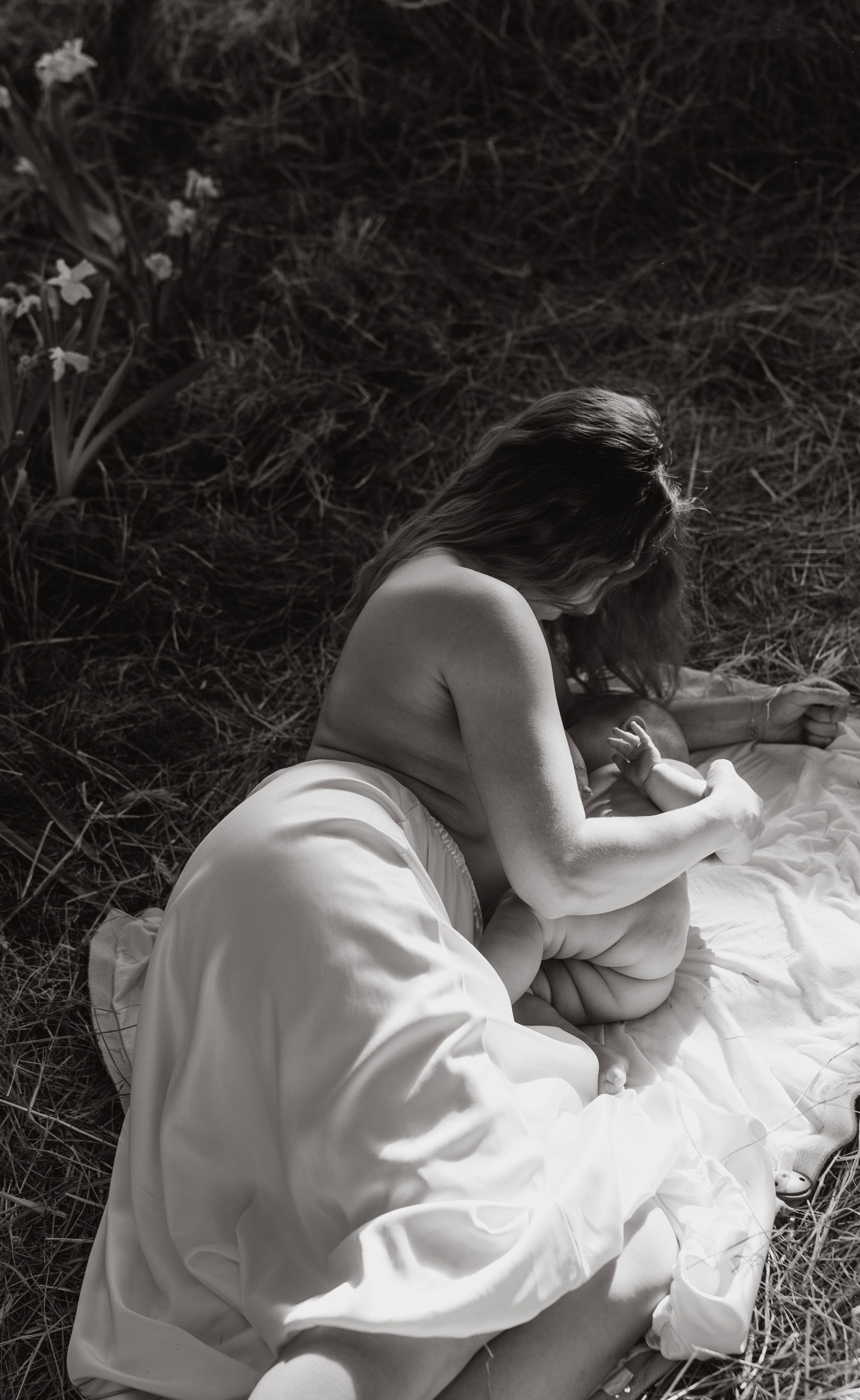 Цветочное материнство. Семейный, ньюборн фотограф, фотограф на роды в Москве, Виктория Тюльдюкова