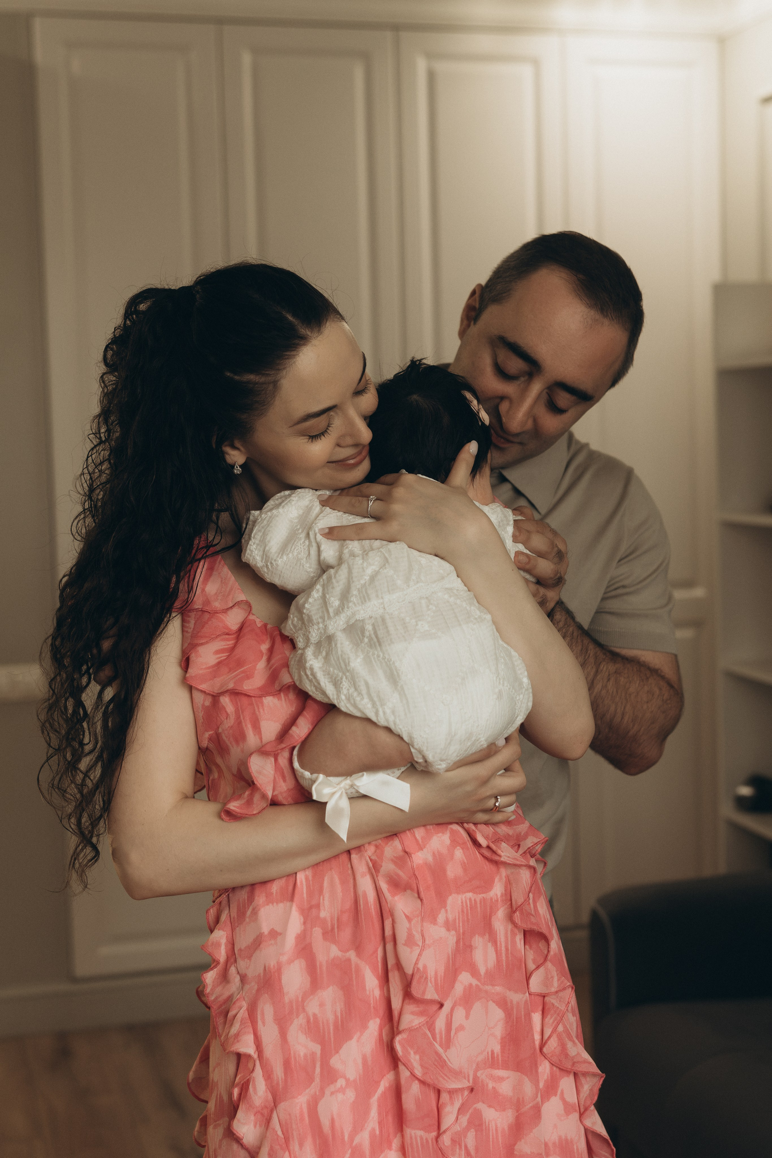 3 месяца Софии. Семейный, ньюборн фотограф, фотограф на роды в Москве, Виктория Тюльдюкова
