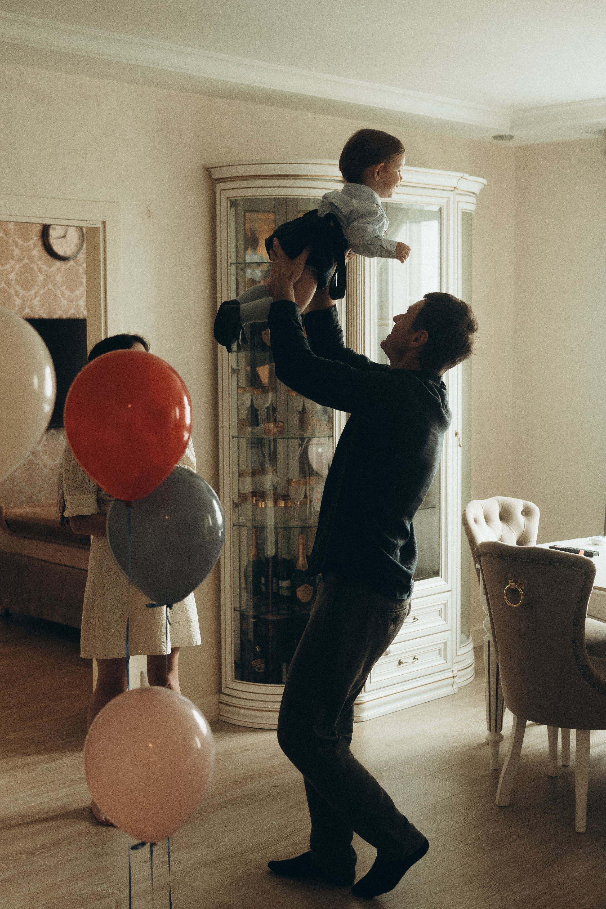 Домашняя фотосессия Годик. Семейный, ньюборн фотограф, фотограф на роды в Москве, Виктория Тюльдюкова